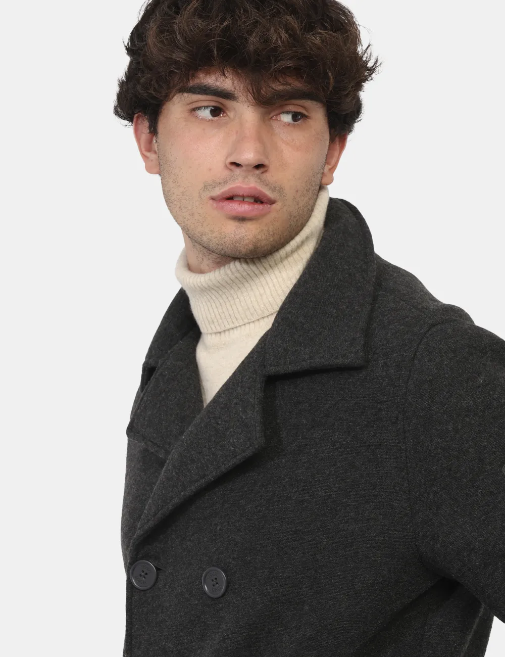 Cappotto Yes Zee Grigio