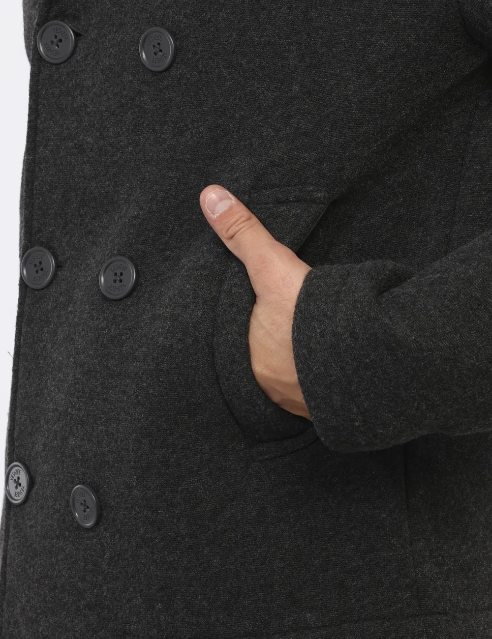 Cappotto Yes Zee Grigio