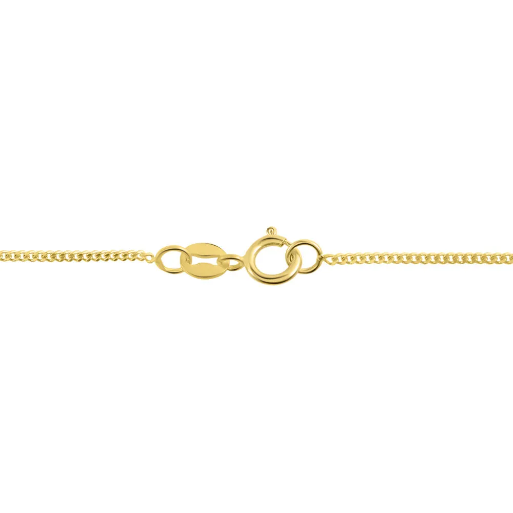 Catenina Gold Essence Oro Giallo 750/1000 Maglia Groumette 45 cm 1692861