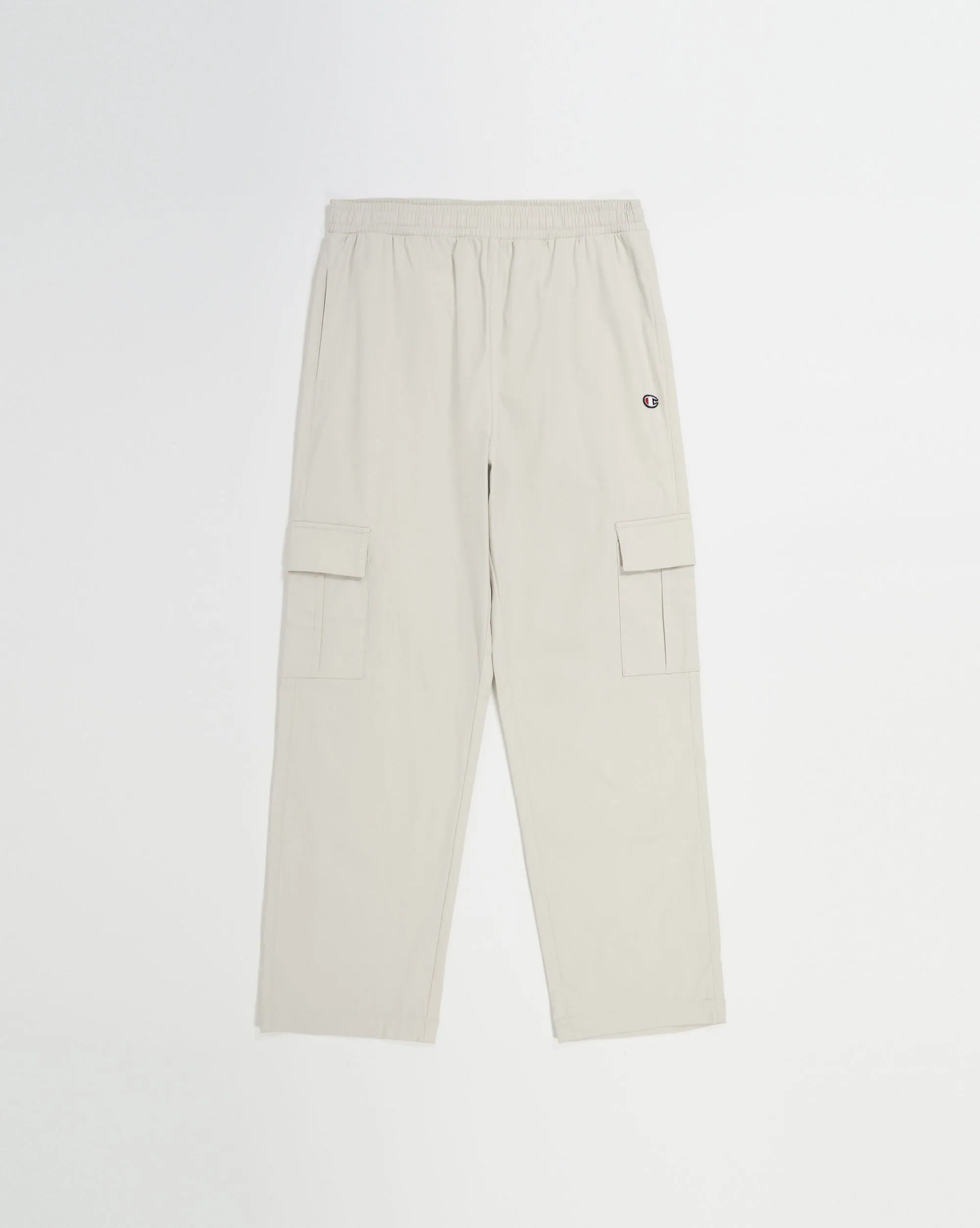 Champion Pantaloni Cargo Con C Logo Patch Grigio Donna