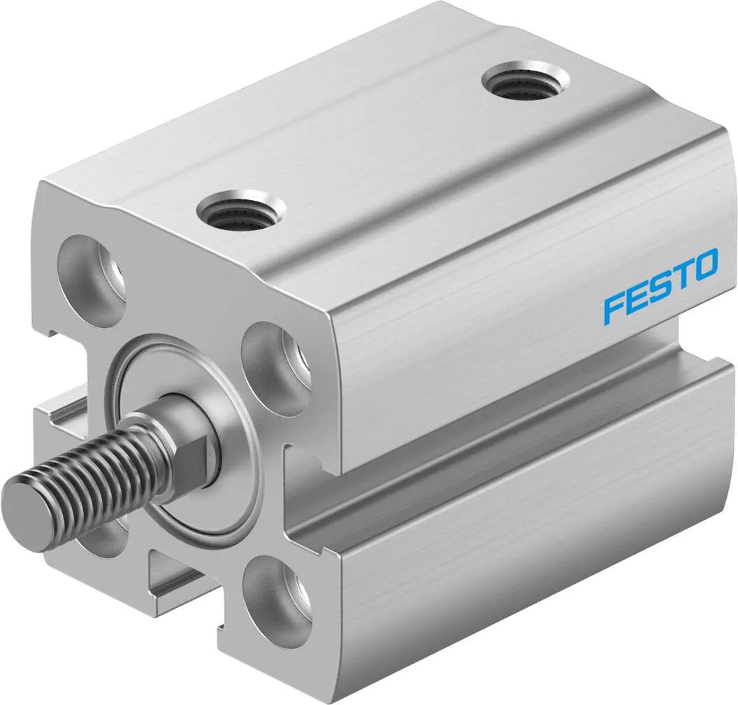 Cilindro pneumatico compatto Festo ADN-S 8091422, Doppio effetto, foro da 12mm, corsa 15mm