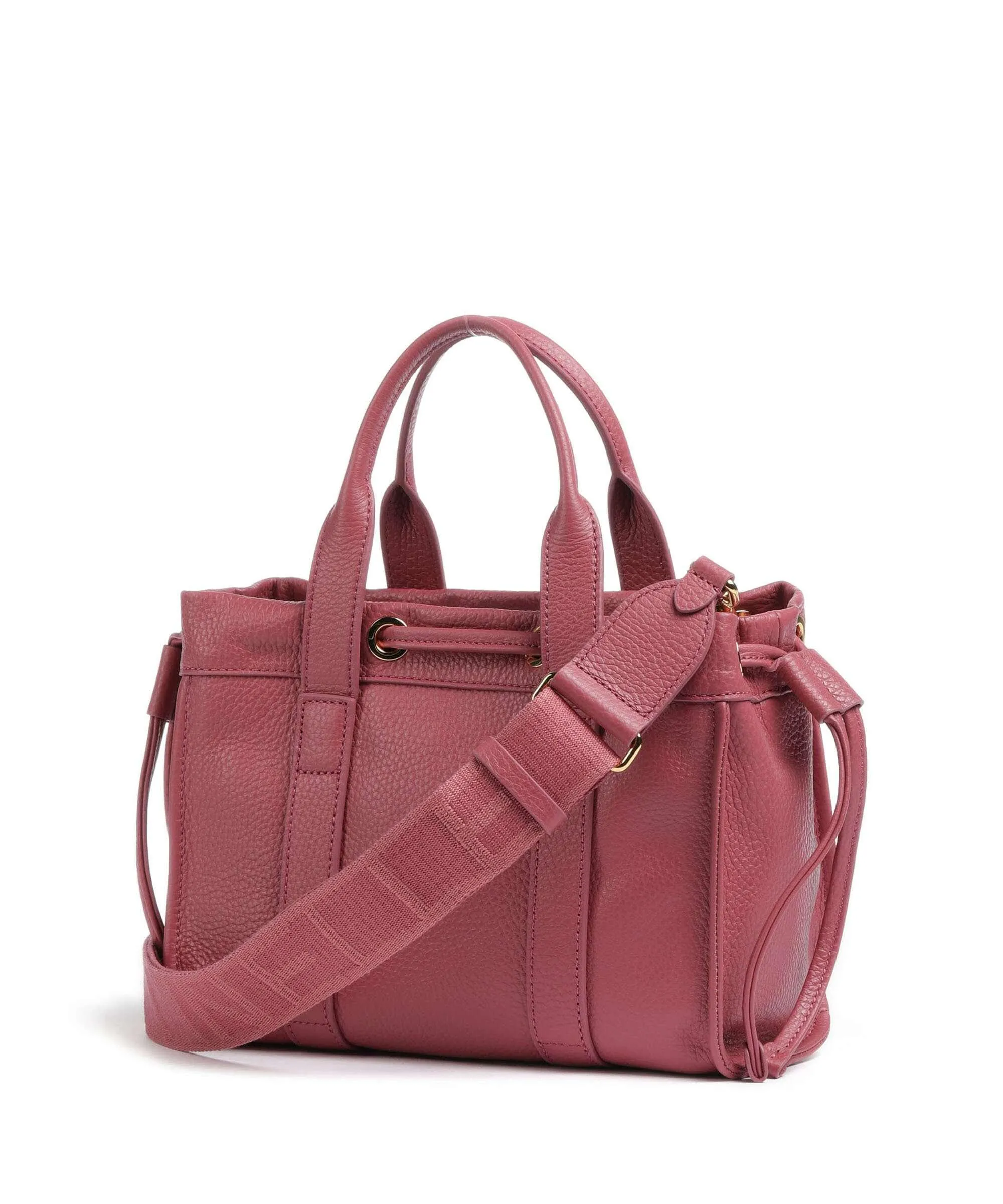  Coccinelle Signature 2Day Borsa a mano pelle granulata rosa antico  