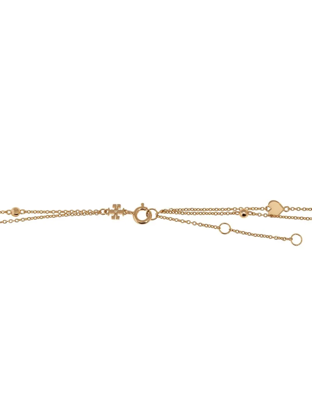 Collana con logo in oro Tory Burch - donna