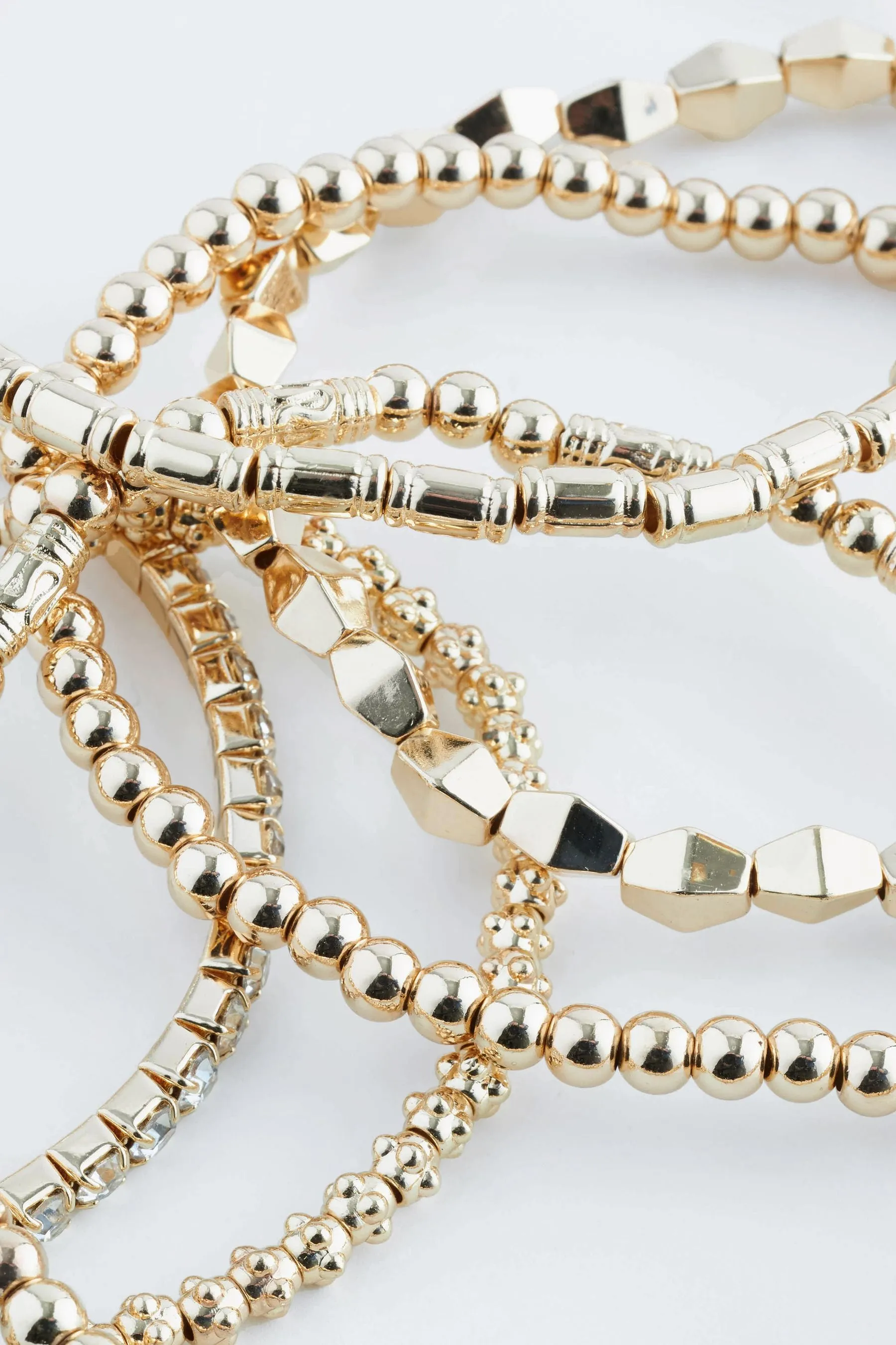 Confezione con bracciale elasticizzato luccicante