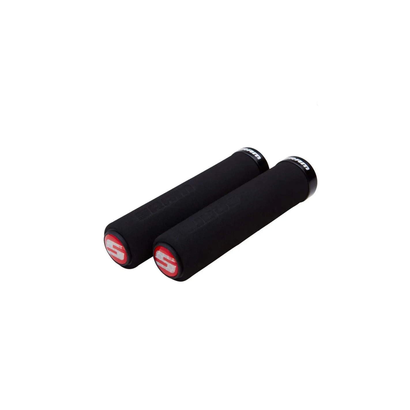 Coppia manopole SRAM LOCKING (bloccabili) spugna colore nero