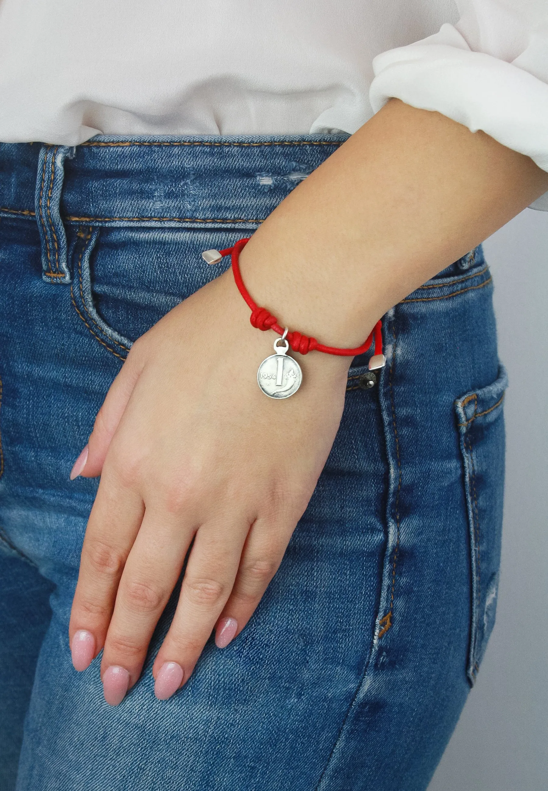 CORD 1 LIRA CORNUCOPIA - Bracciale