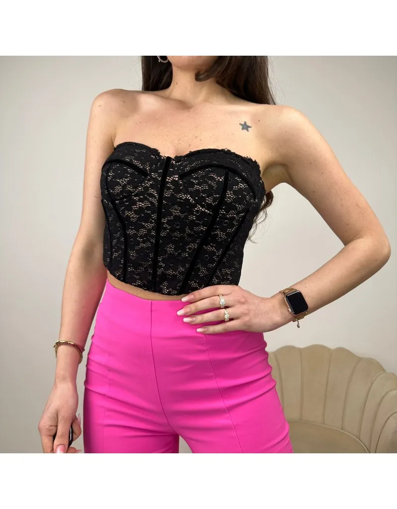 CORSETTO IN PIZZO