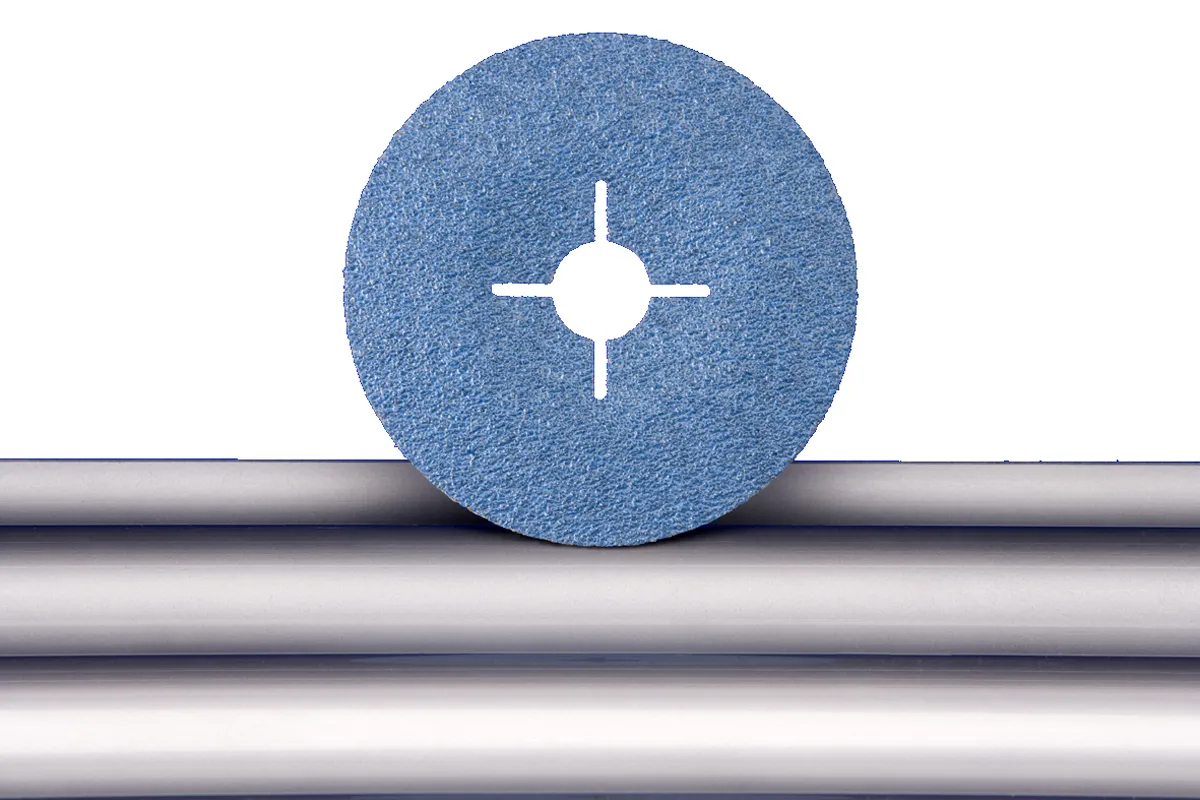 Disco abrasivo in Biossido di zirconio 3M, Ø 125mm, grana P80