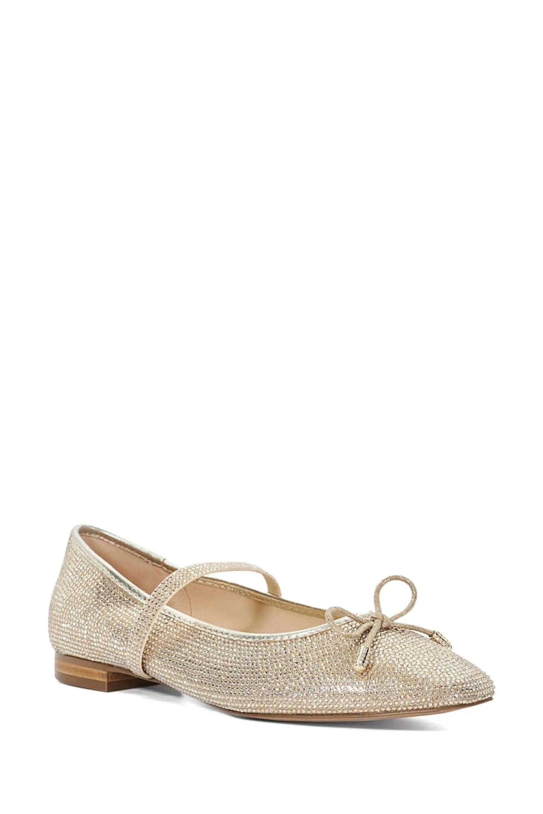 Dune London - Holly - Scarpe basse a ballerina Mary Jane decorata