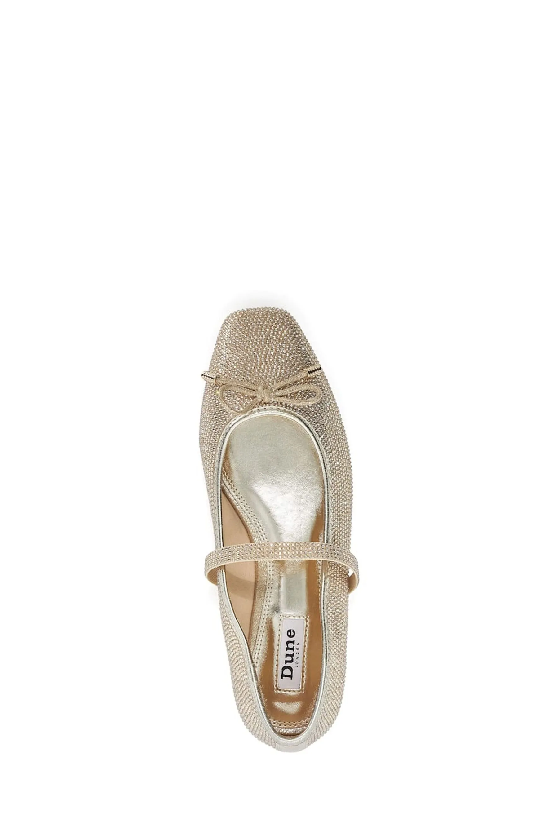 Dune London - Holly - Scarpe basse a ballerina Mary Jane decorata