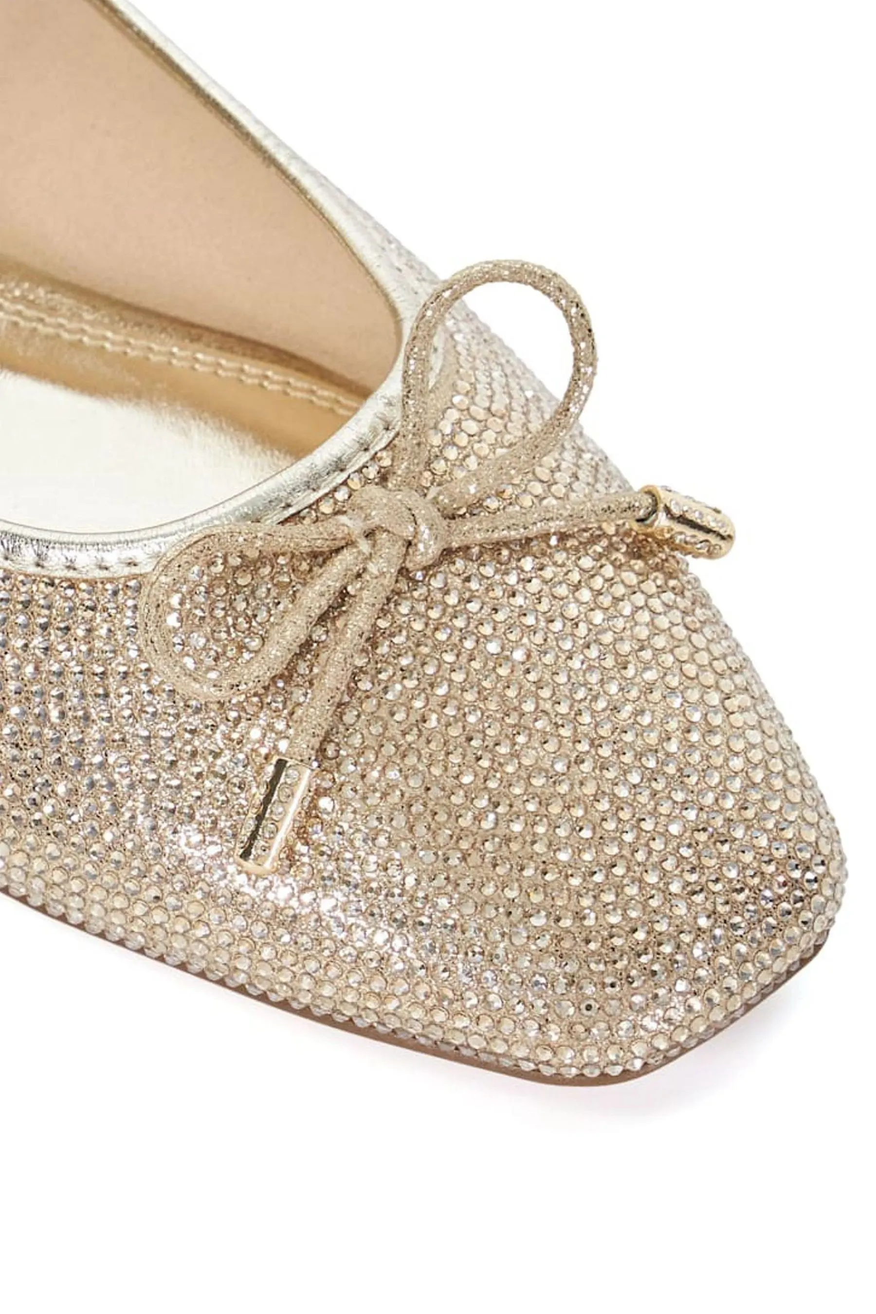 Dune London - Holly - Scarpe basse a ballerina Mary Jane decorata