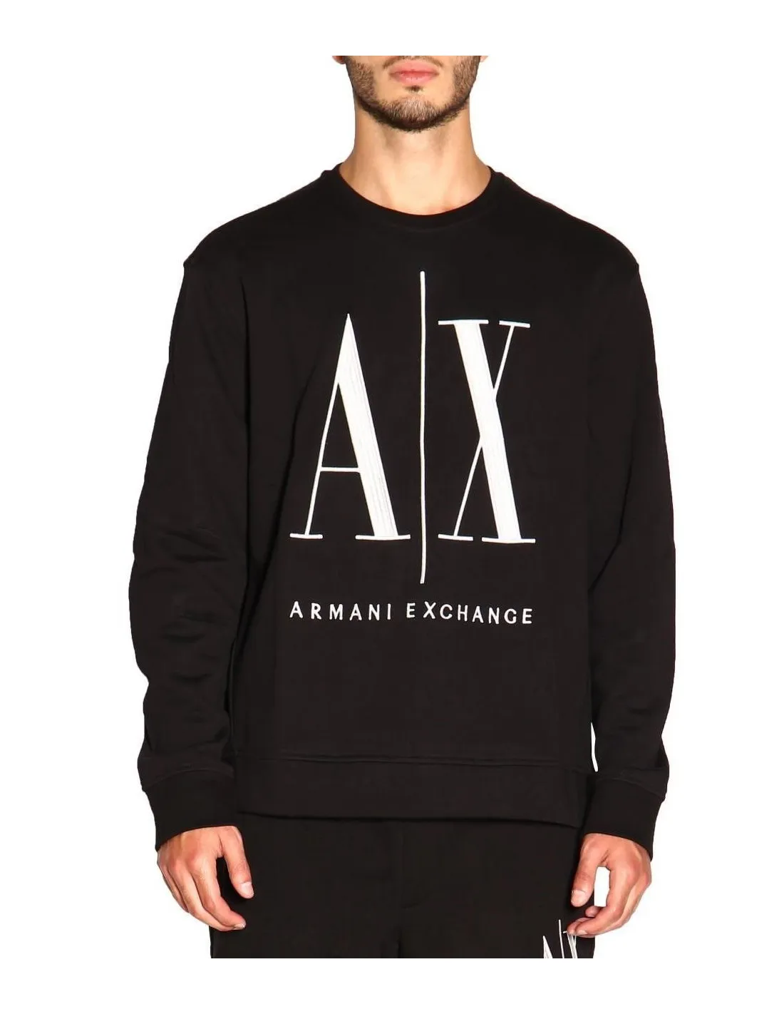 FELPA GIROCOLLO ARMANI EXCHANGE,SB - JERSEYWEAR