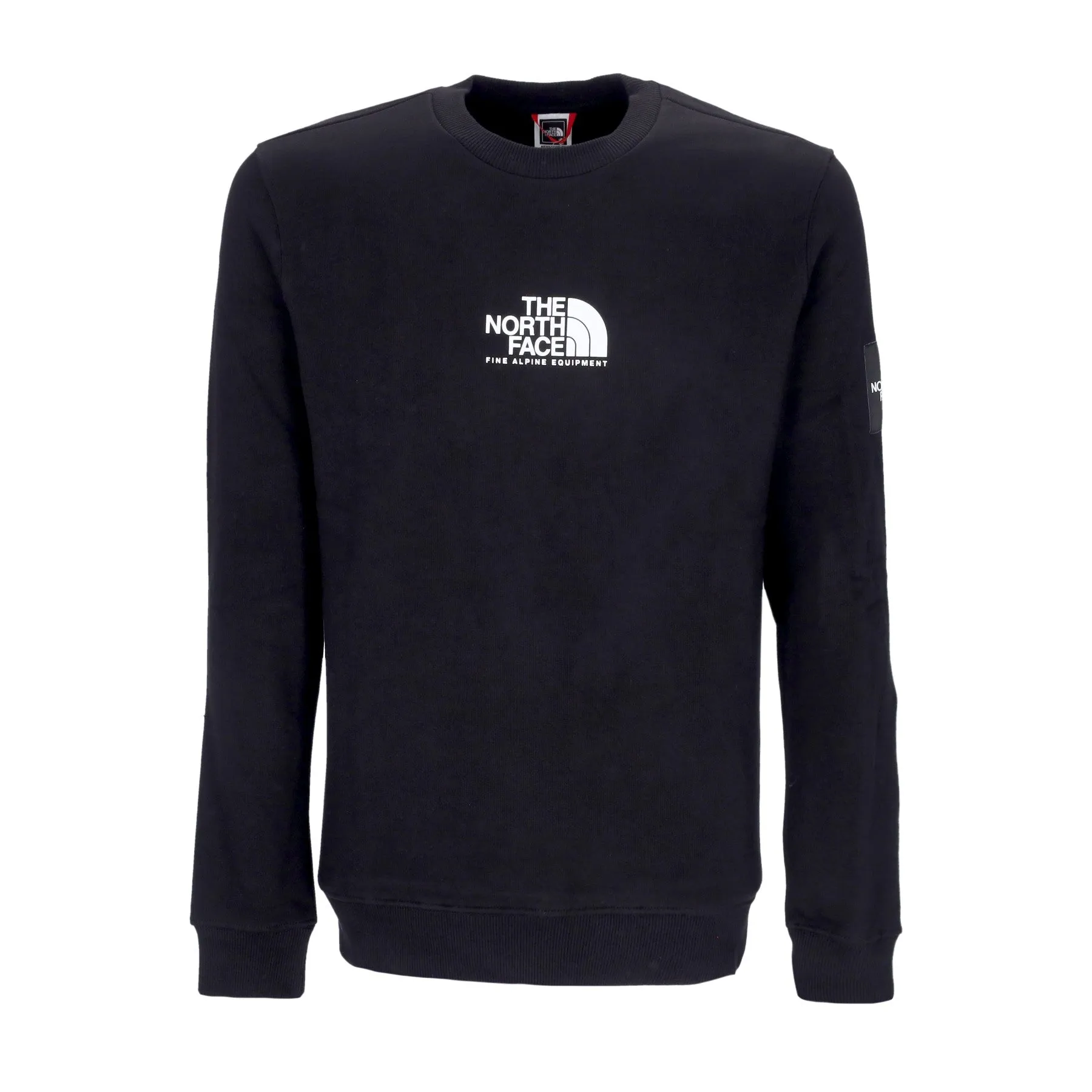 Felpa Girocollo Uomo Seasonal Fine Crew Black
