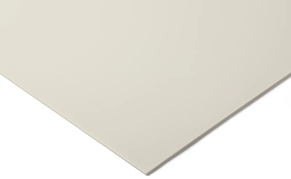 Foglio di plastica Tipo pieno RS PRO in ABS, Bianco, 1220mm x 610mm x 4.5mm