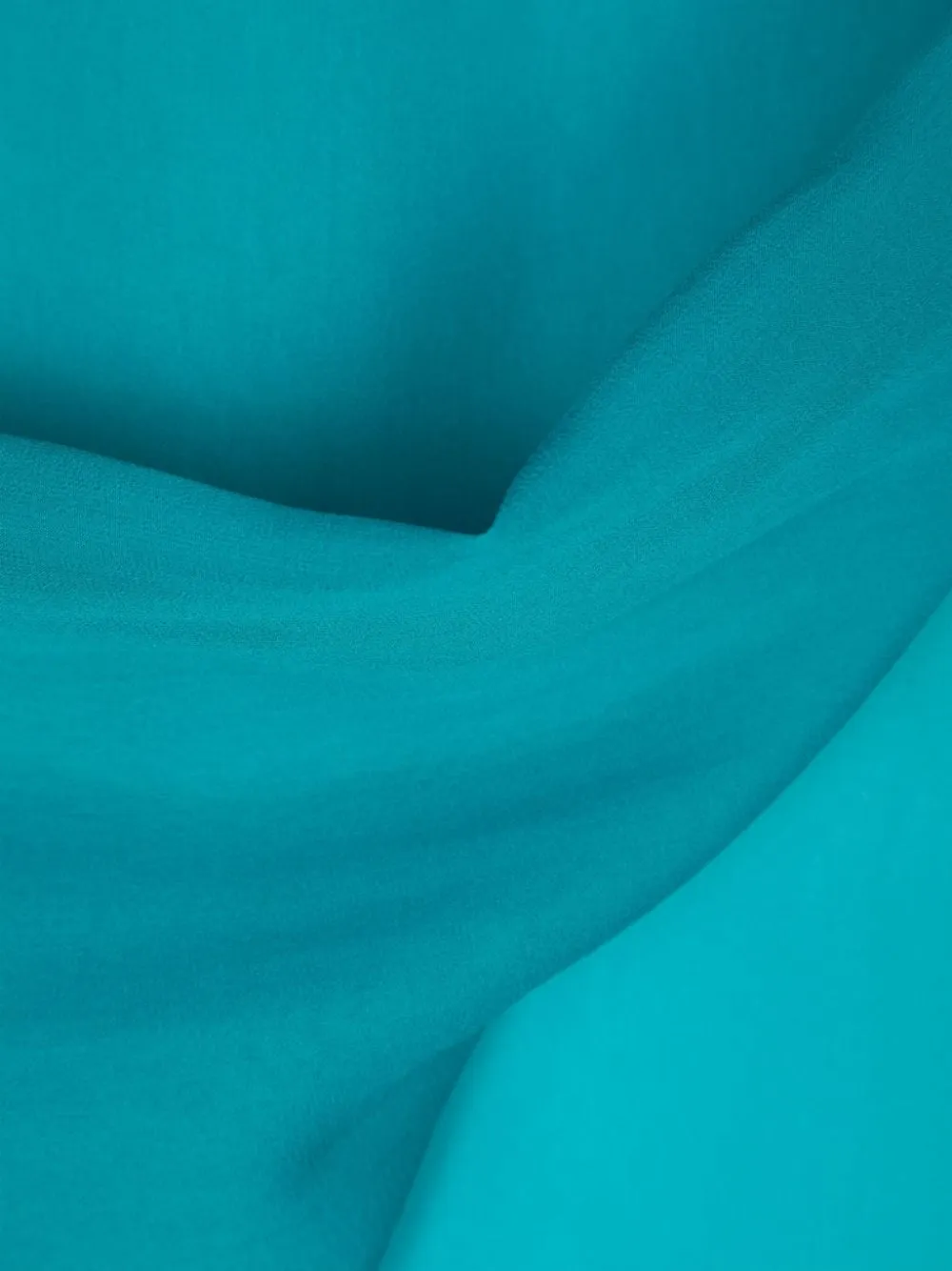 Foulard in chiffon in blu - donna
