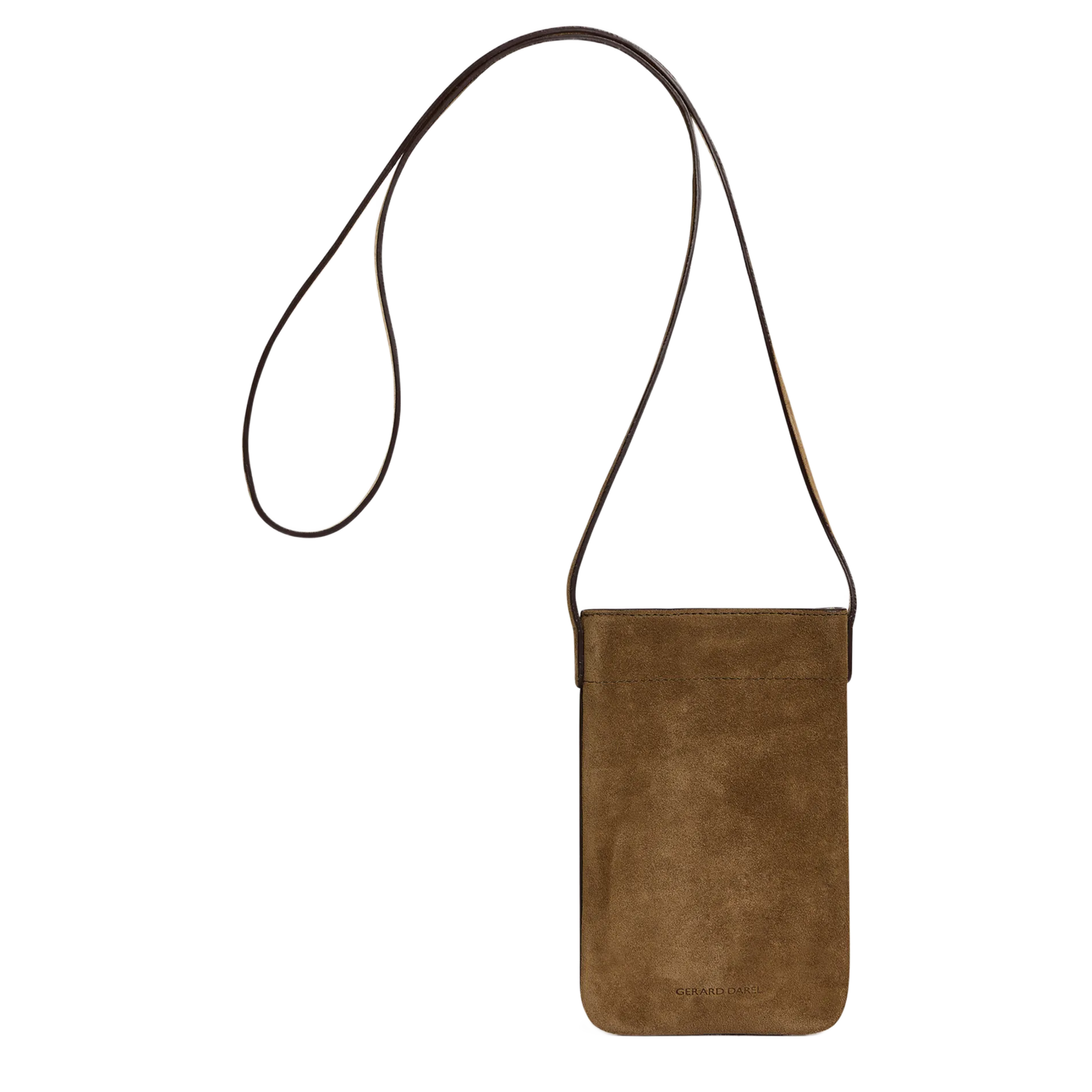  GERARD DAREL   LADYPHONE - Custodia per telefono in pelle | Marrone