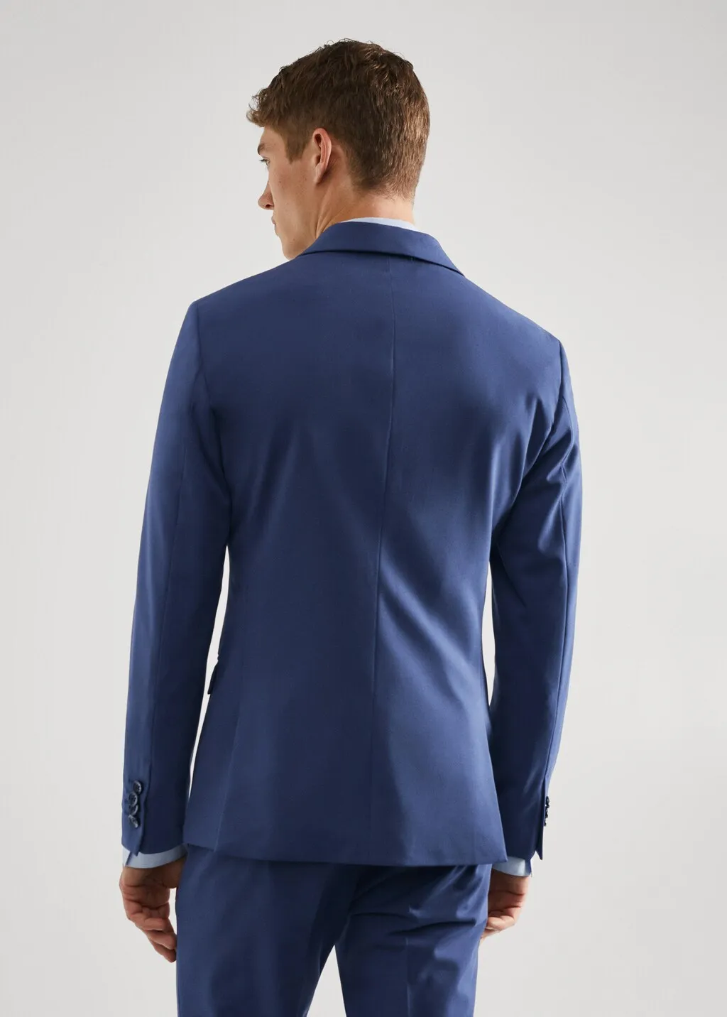 Giacca completo super slim-fit tessuto stretch