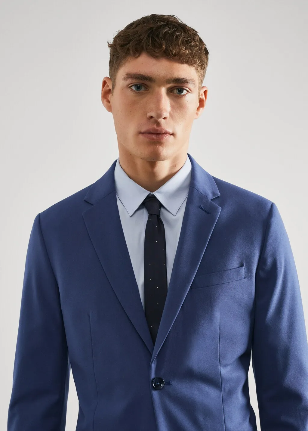 Giacca completo super slim-fit tessuto stretch