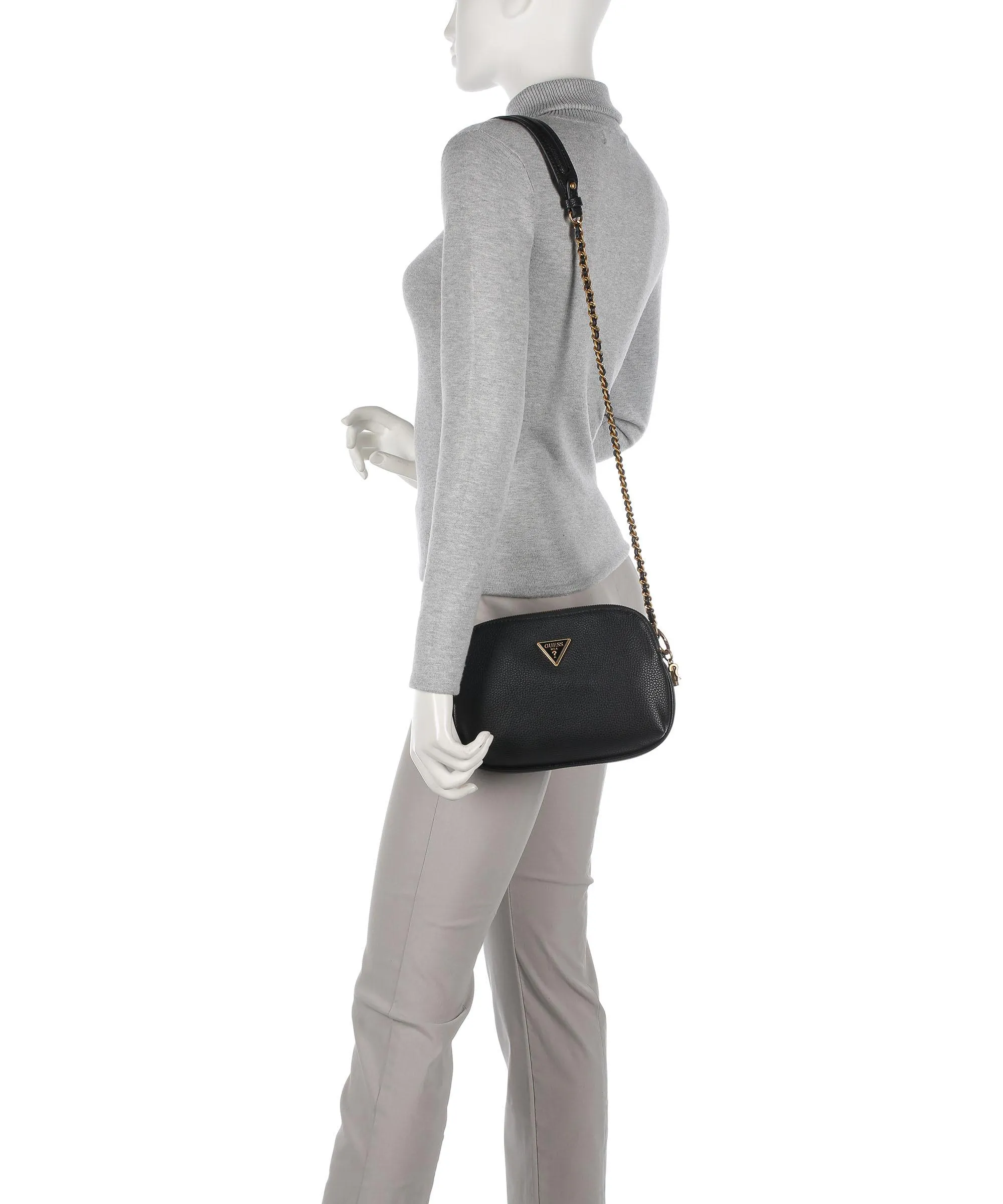  Guess Becci Borsa a tracolla pelle sintetica nero  