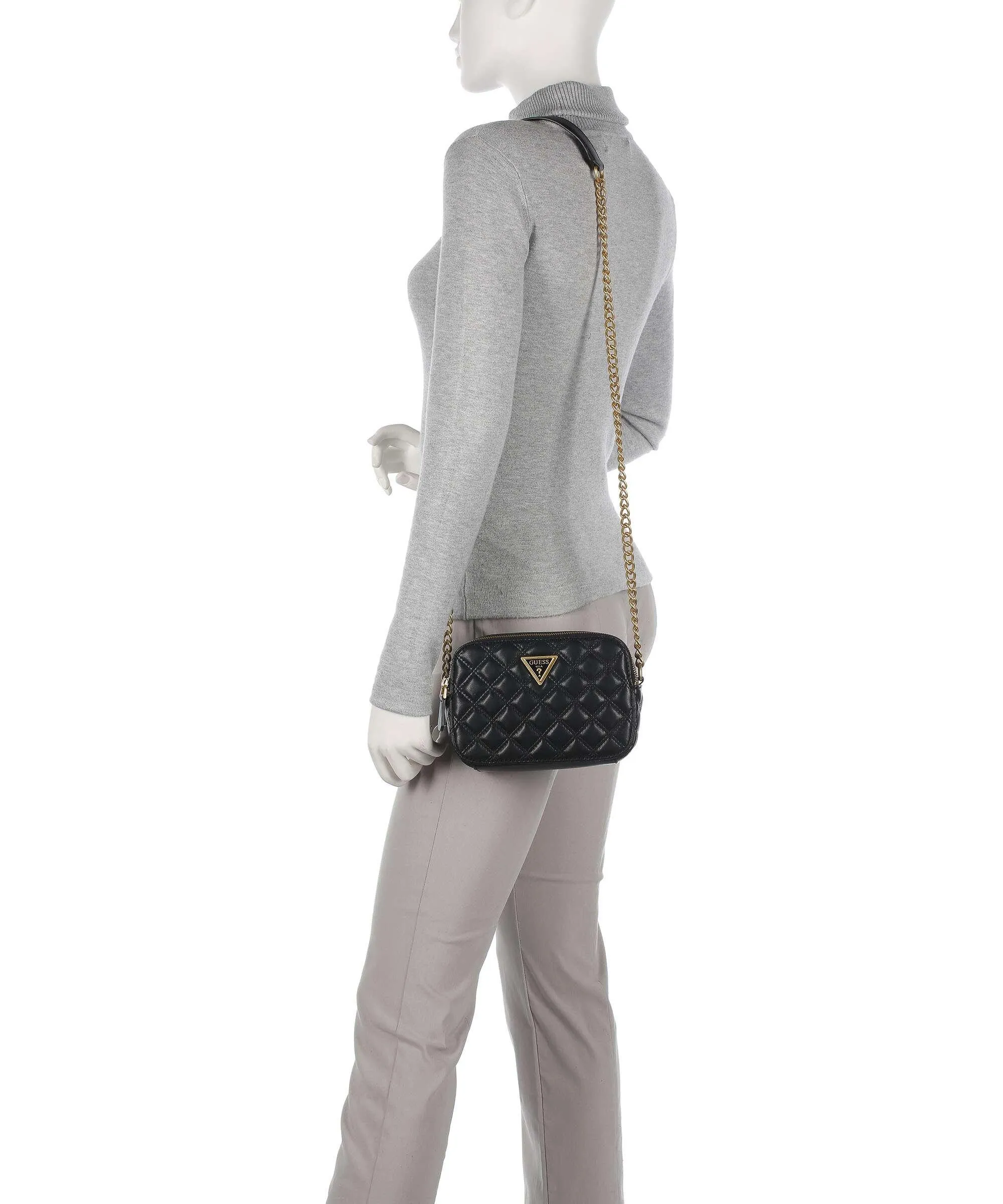  Guess Giully Borsa a tracolla pelle sintetica nero  