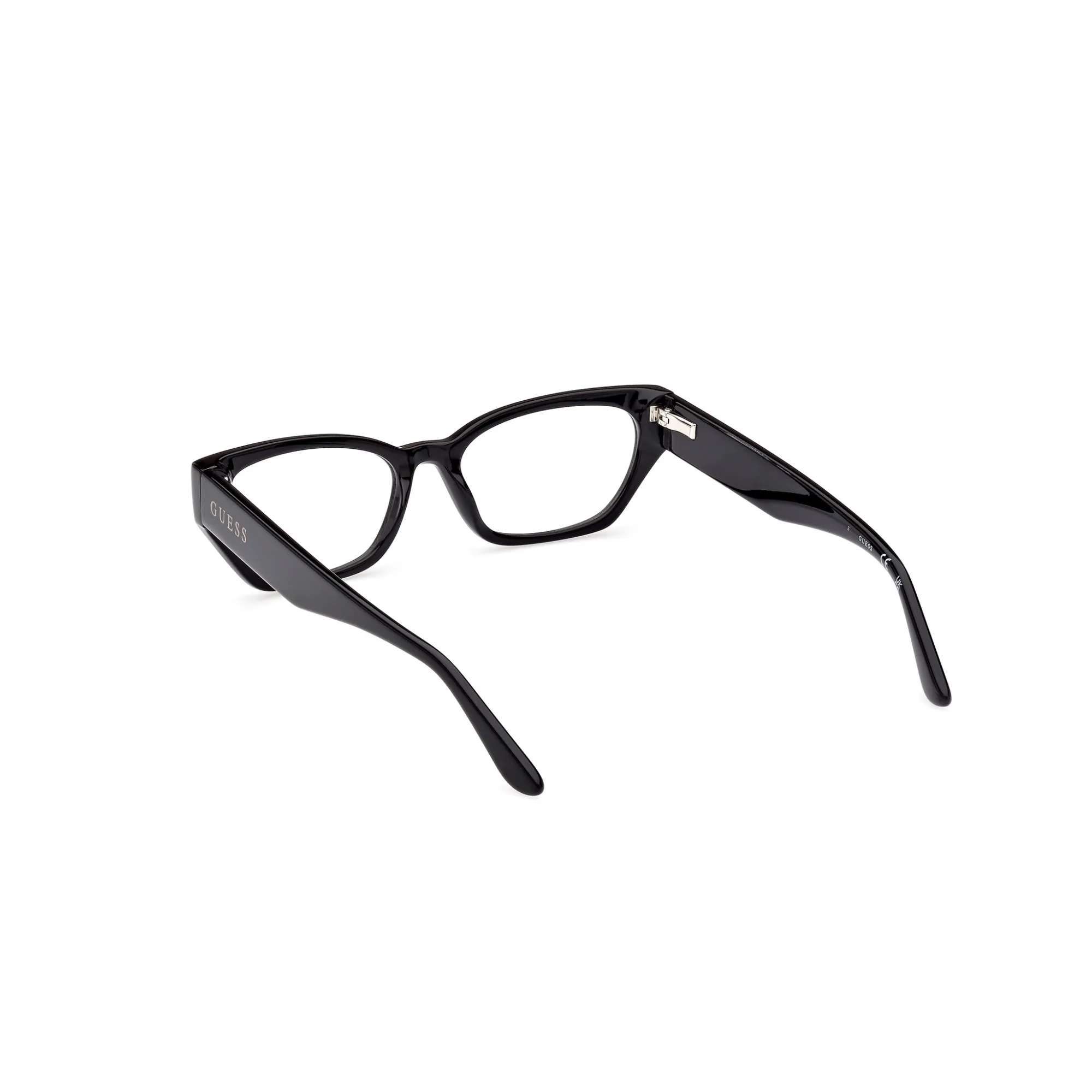   Guess GU 2967 - 001 Nero Lucido | Occhiale Da Vista Donna 