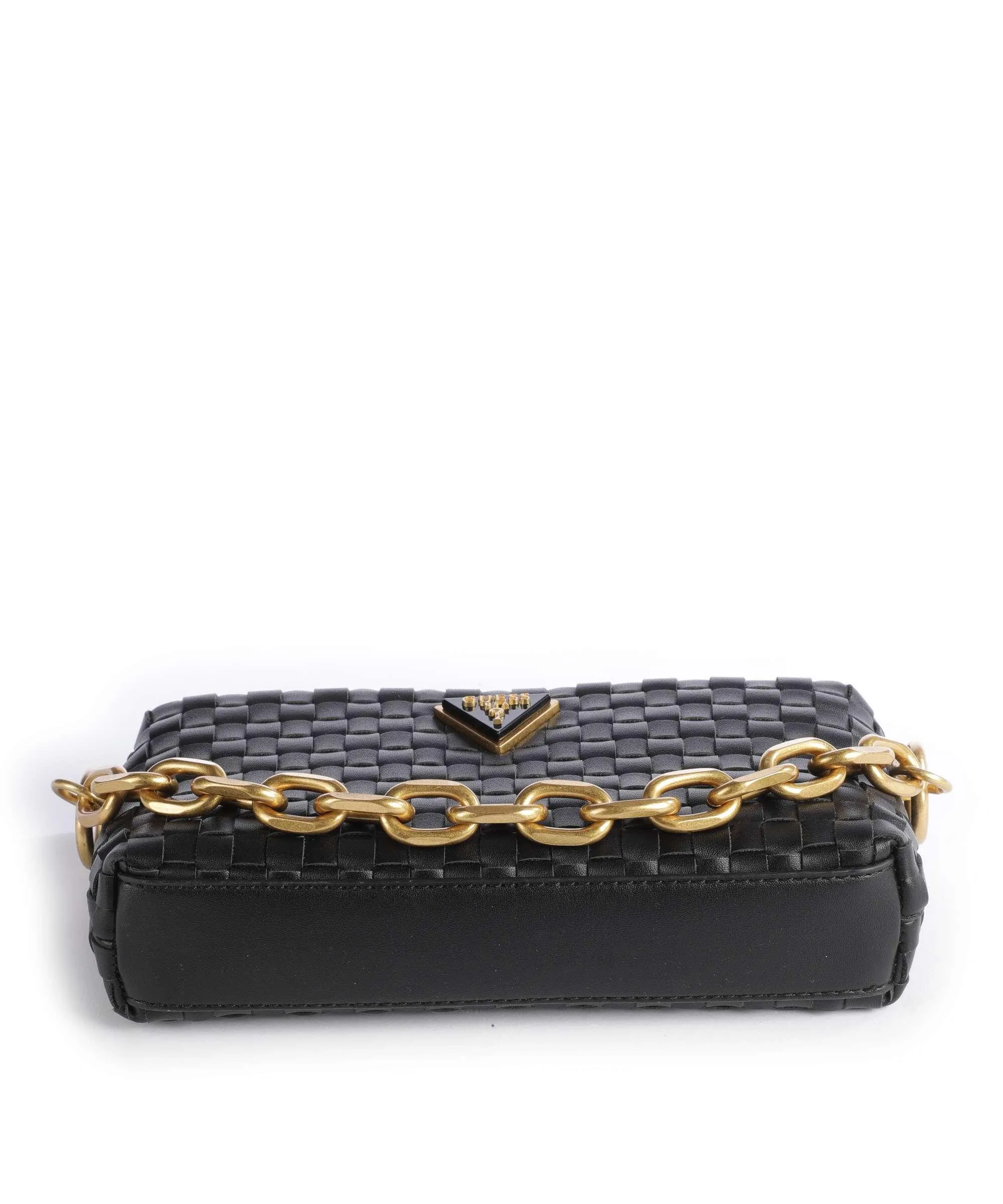  Guess Lisbet Borsa a spalla pelle sintetica nero  