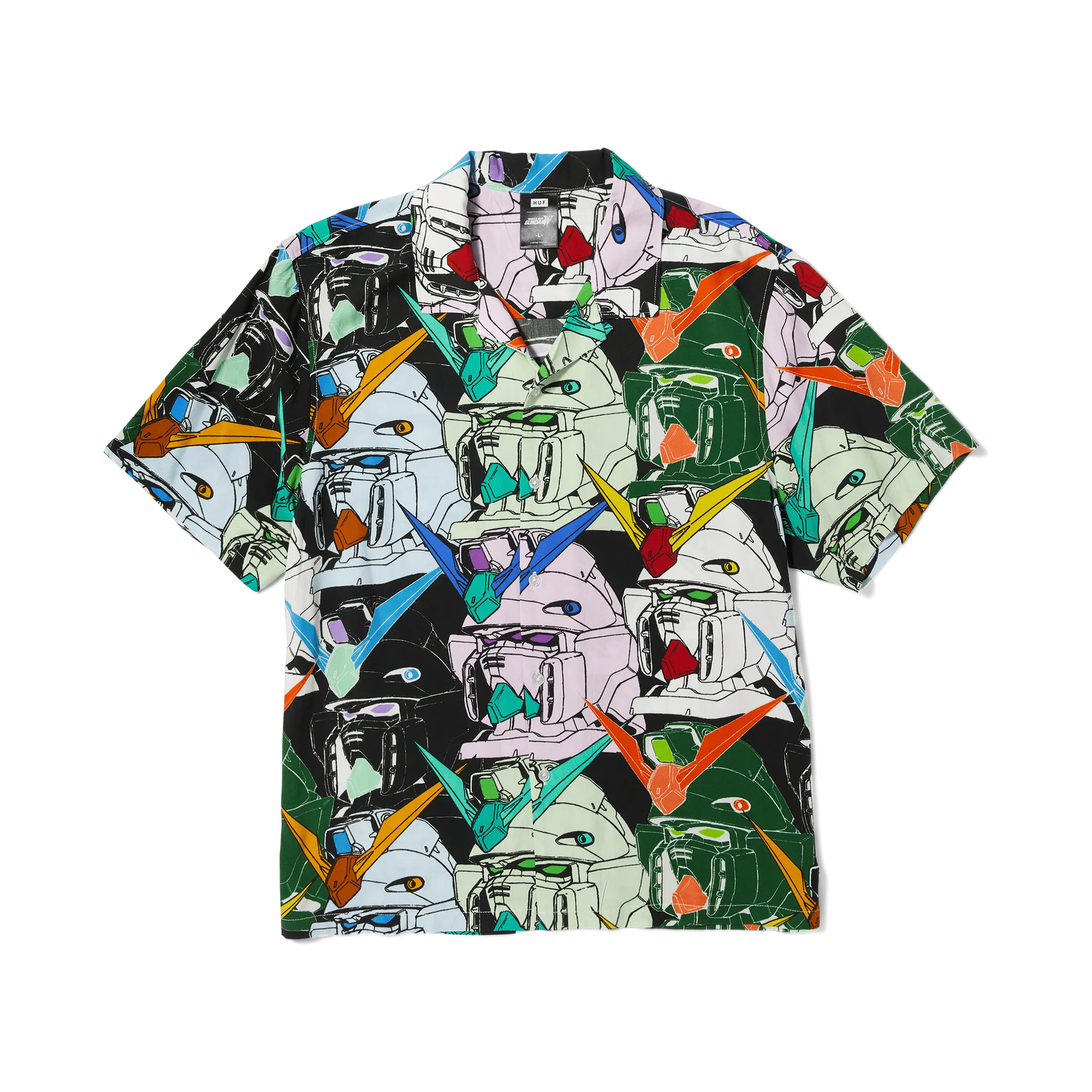 GUNDAM HEADS S S RESORT SHIRT