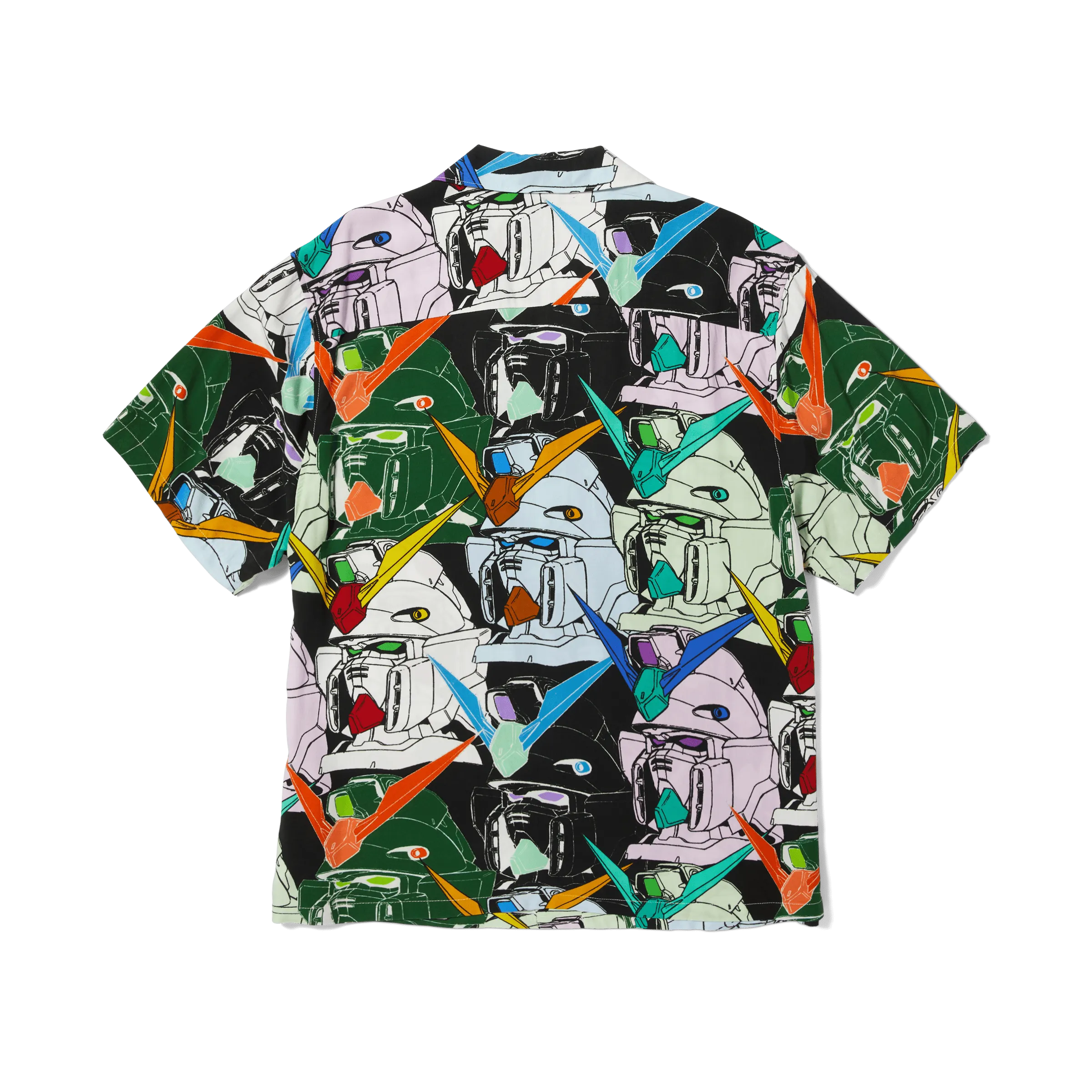 GUNDAM HEADS S S RESORT SHIRT