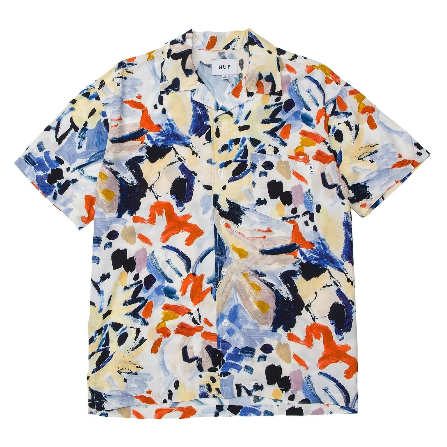 HAVOC S/S WOVEN TOP - OFF WHITE