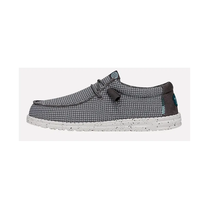 Hey Dude Wally Sport Mesh Grey Uomo