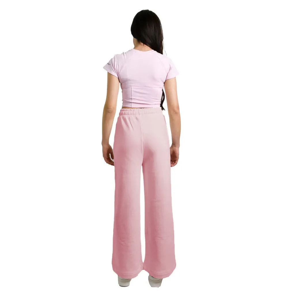 Hinnominate pantalone tuta a palazzo multicolore   