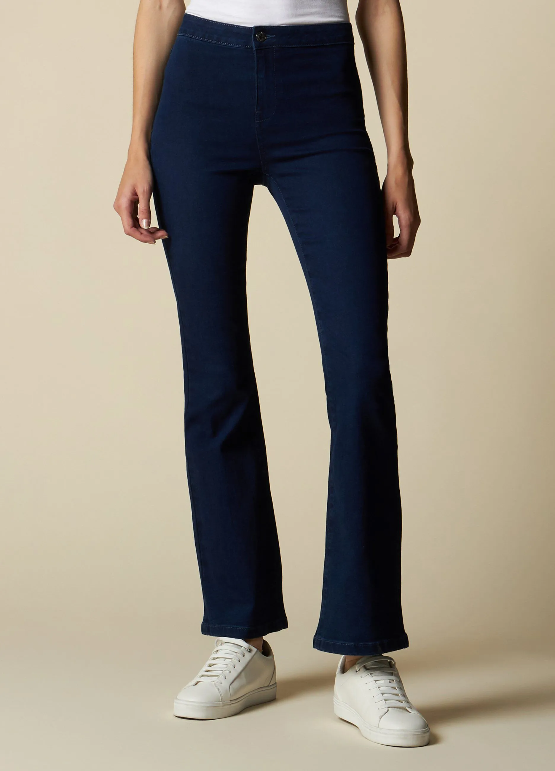 HOLISTIC  Jeggings in misto cotone stretch donna