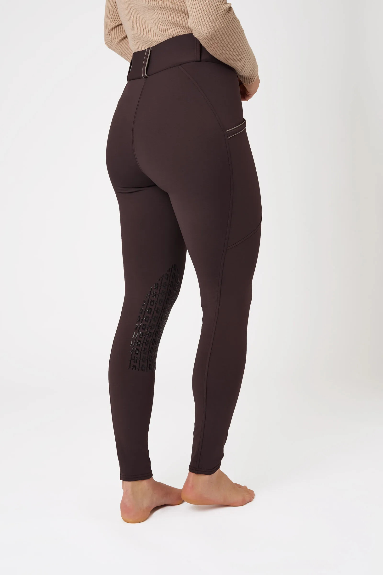 Horze Noelle Pantaloni da equitazione per donna con grip al ginocchio
