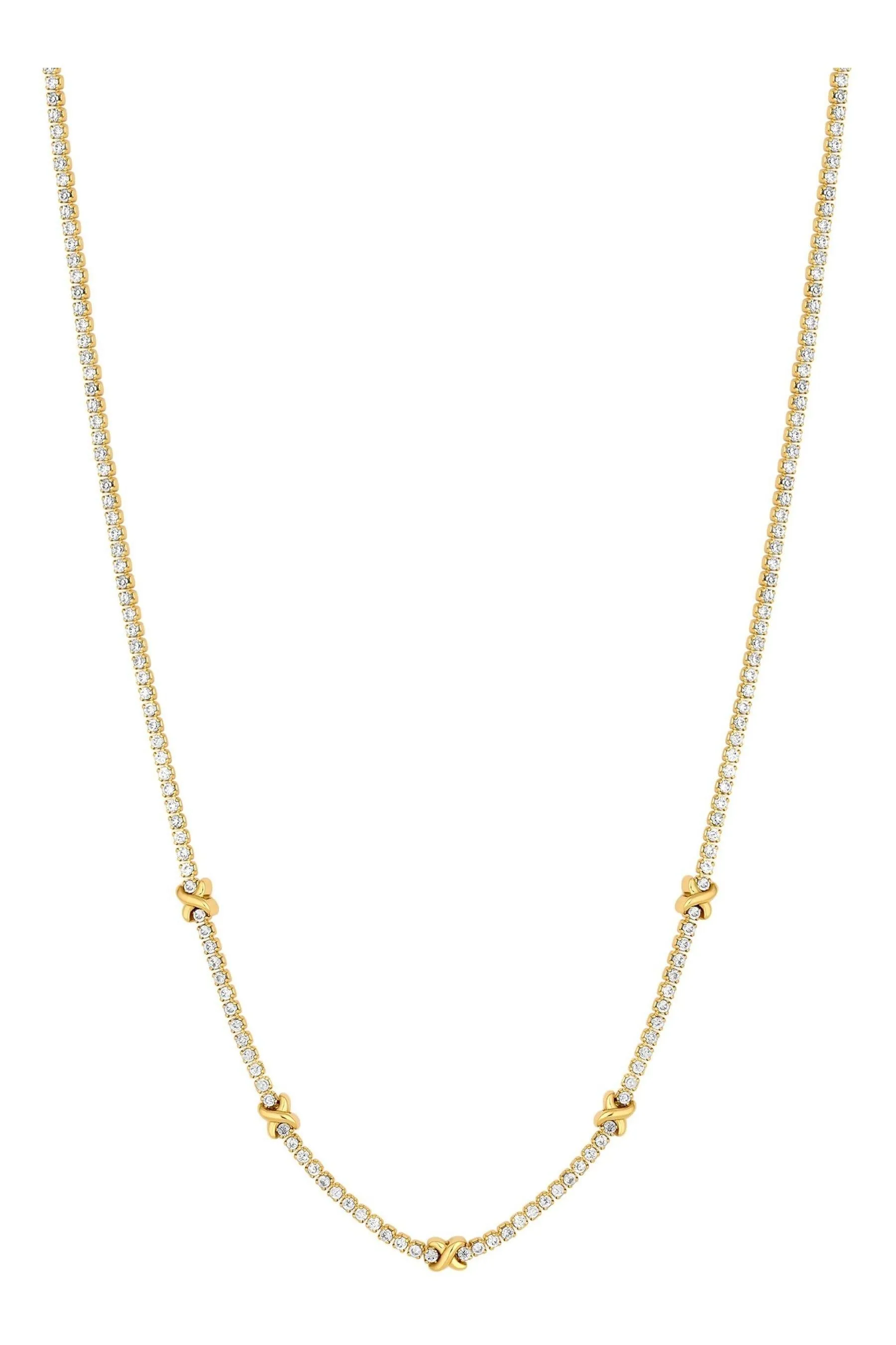Inicio - Collana con bacio e zirconia cubica