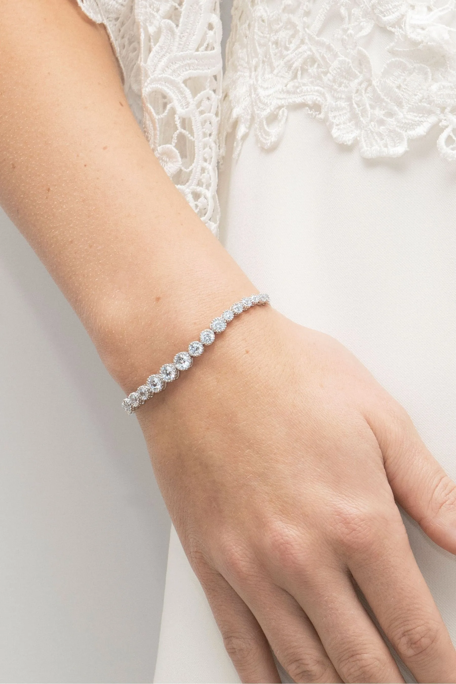 Ivory & Co Marseille - Bracciale con cristalli