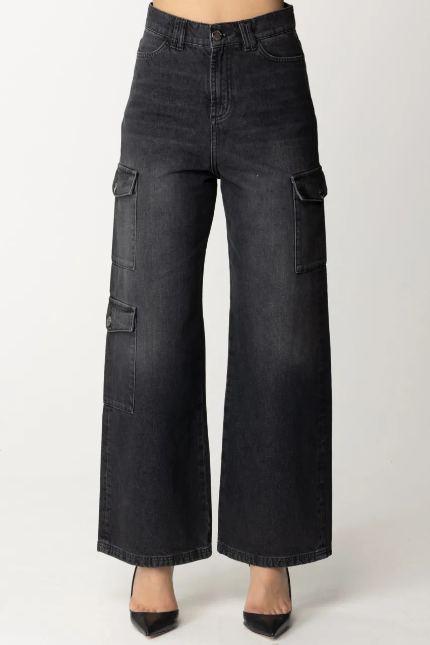 Jeans cargo Black