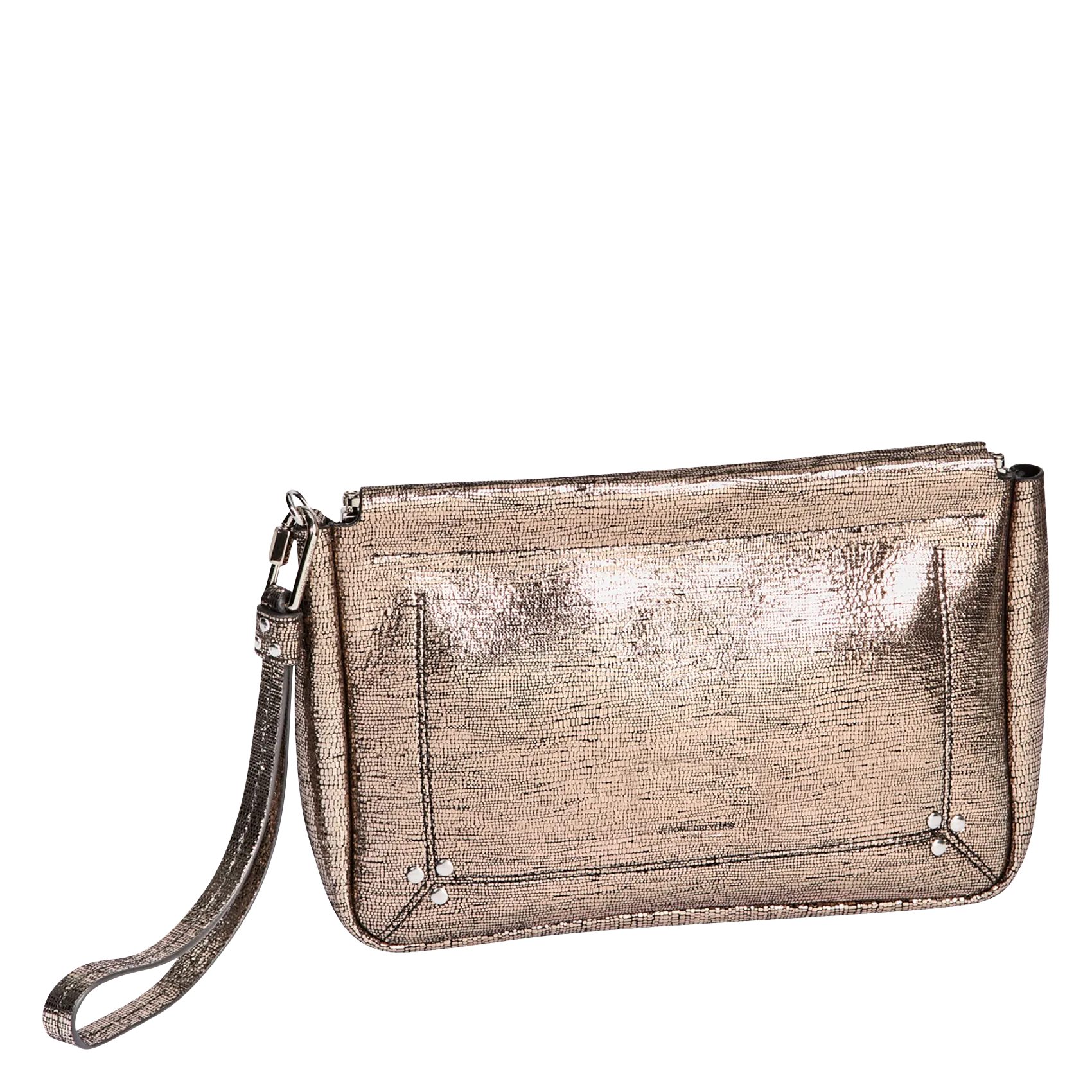  JEROME DREYFUSS   CLAP L - Pochette in pelle | Dorato