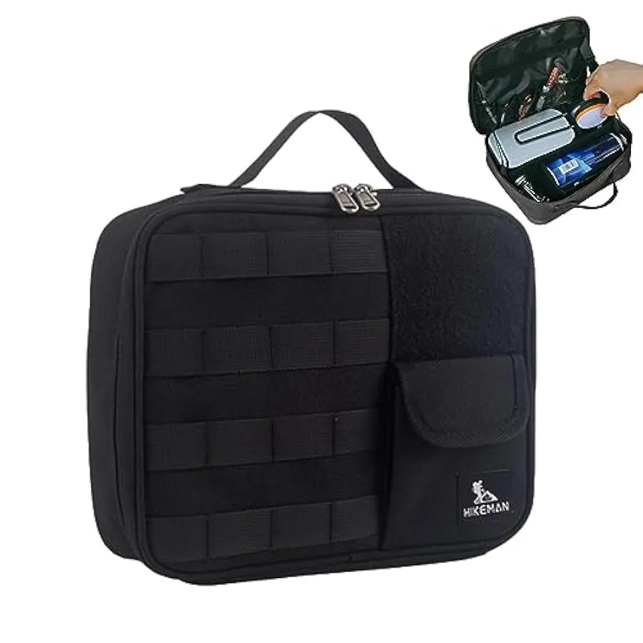 Jikiaci Custodia da campeggio, Borsa da pesca, borsa da picnic, Borsa tote pieghevole per tattiche, borsa da campeggio essenzial