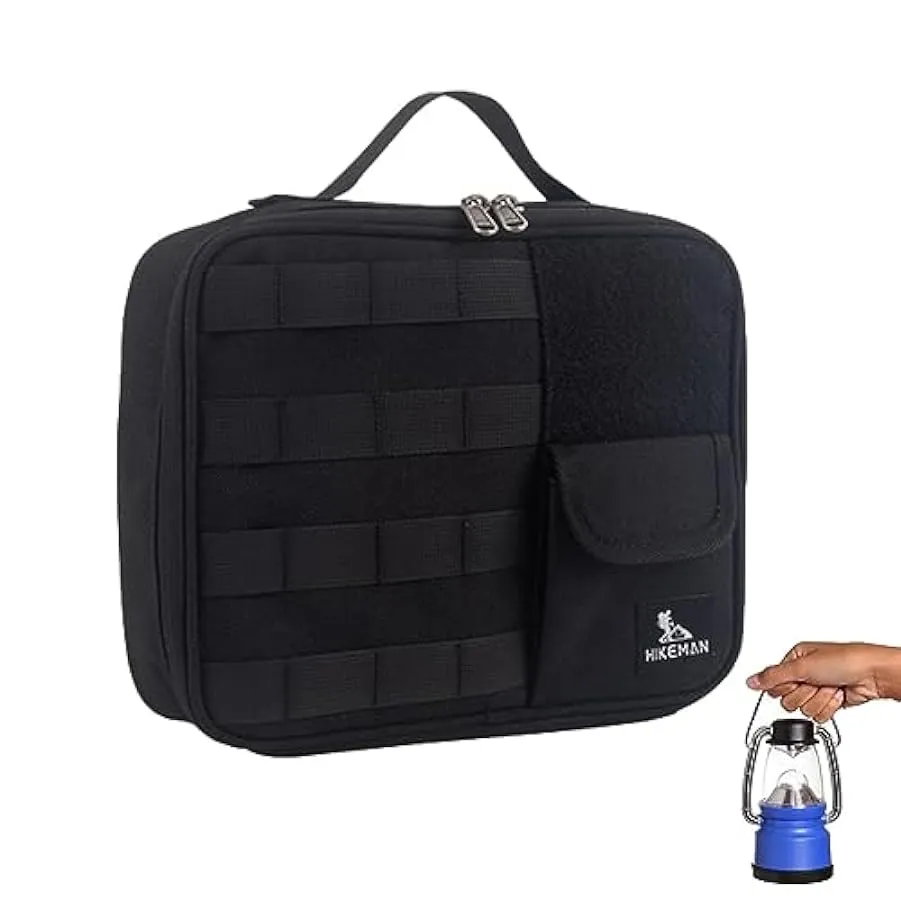 Jikiaci Custodia da campeggio, Borsa da pesca, borsa da picnic, Borsa tote pieghevole per tattiche, borsa da campeggio essenzial