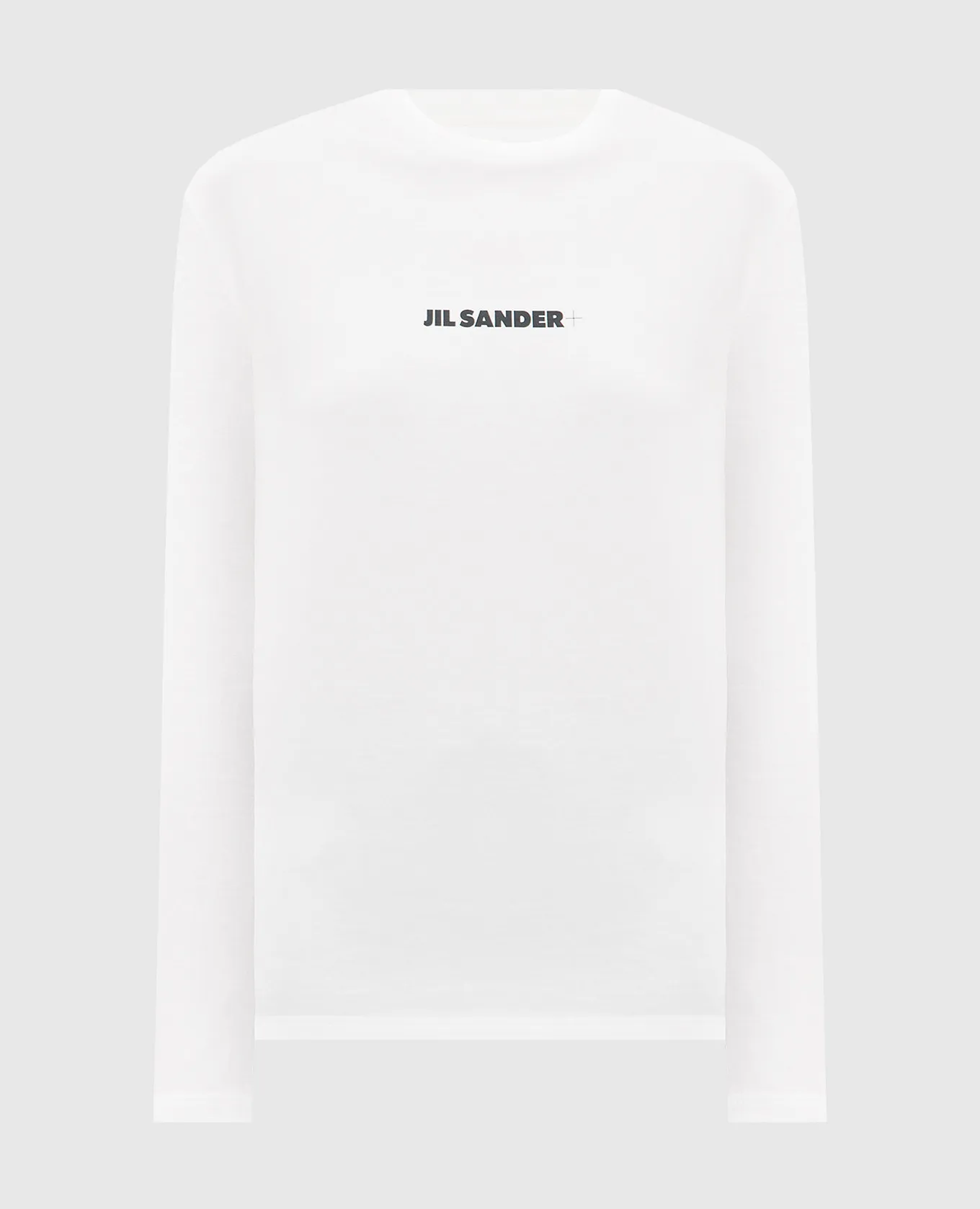 Jil Sander Manica lunga bianca con stampa logo J40GC0117J20103