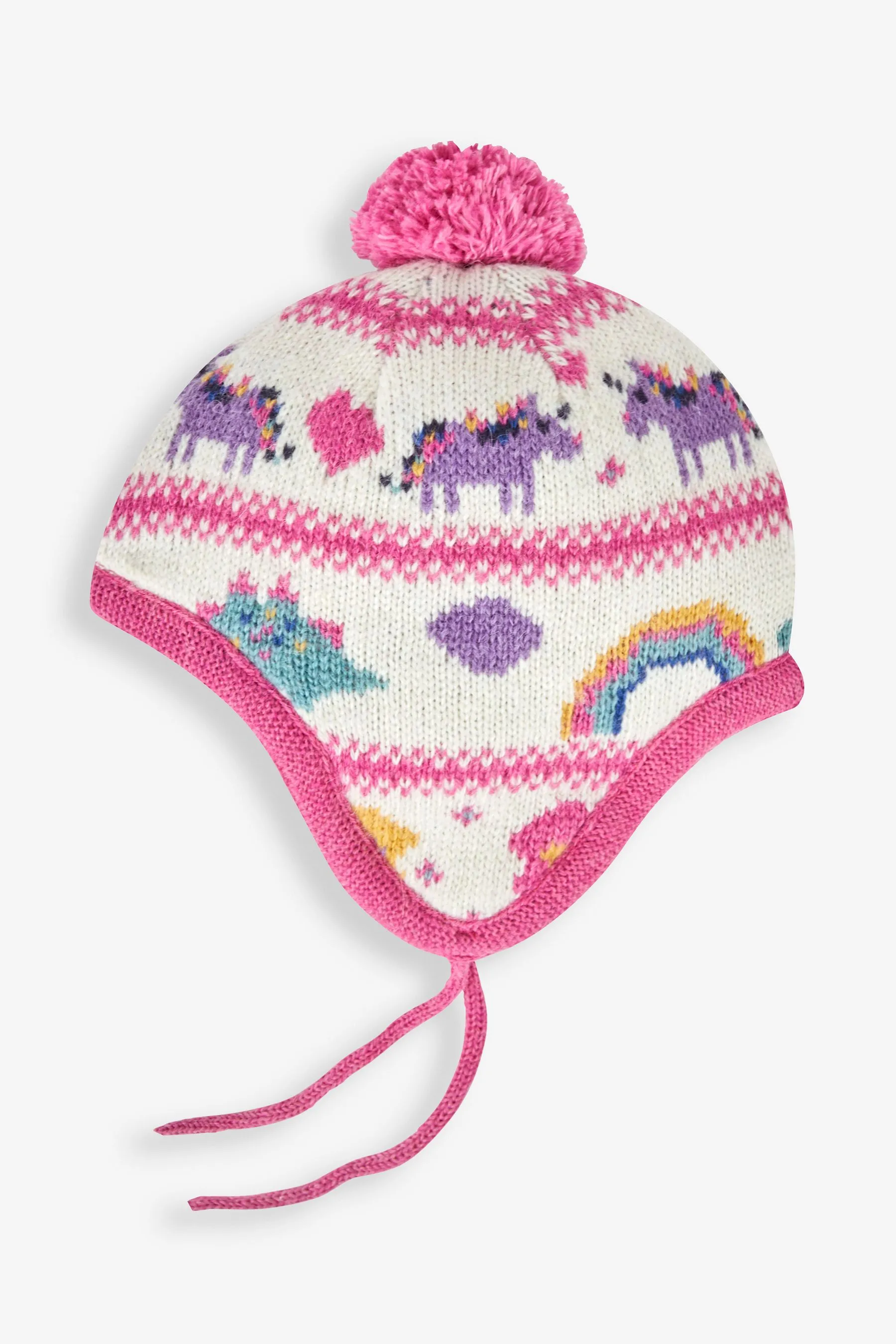 JoJo - Maman Bébé - Cappello Fair Isle con unicorno    