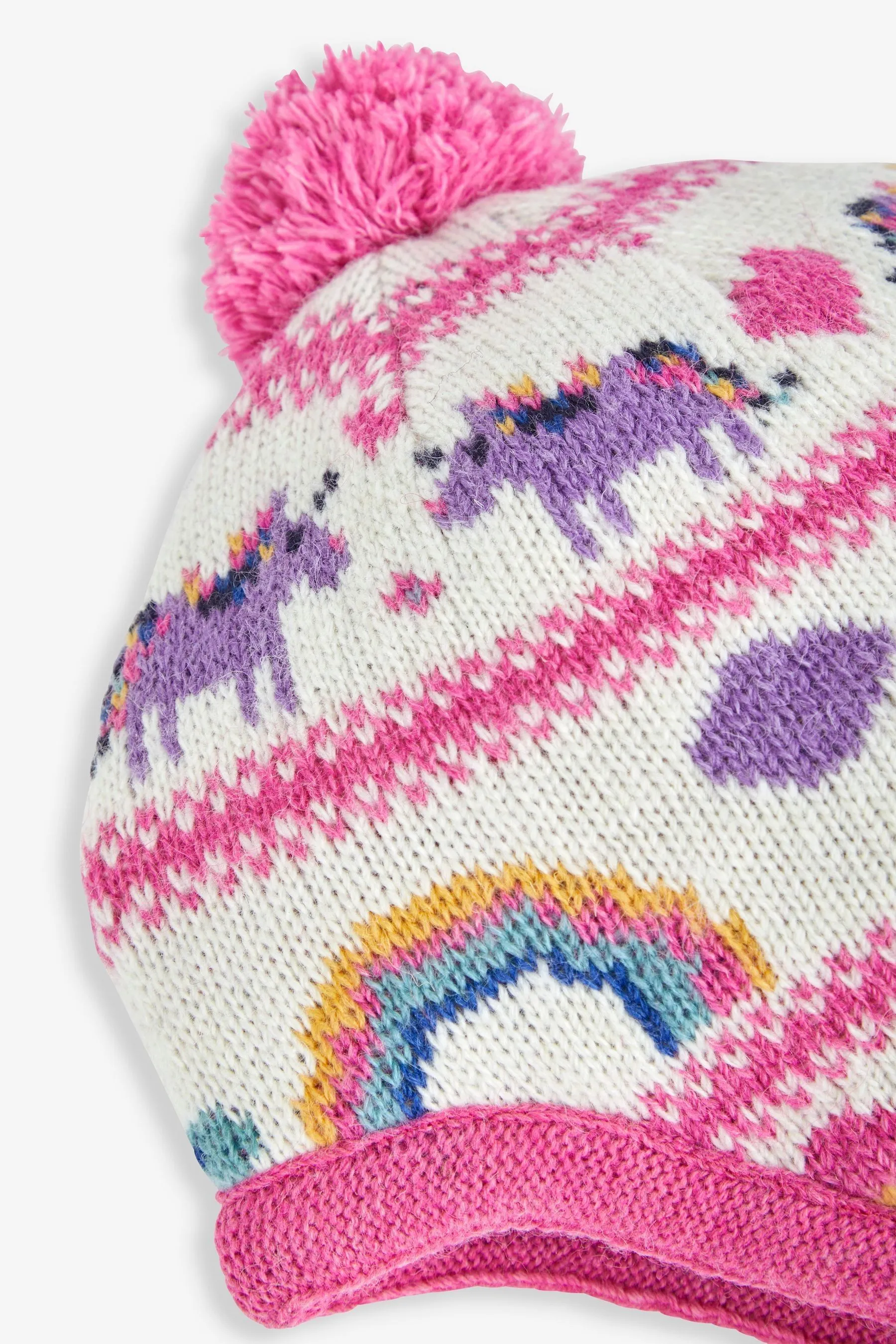 JoJo - Maman Bébé - Cappello Fair Isle con unicorno    
