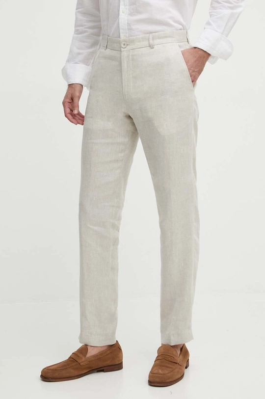 Joop! pantaloni in lino Hank