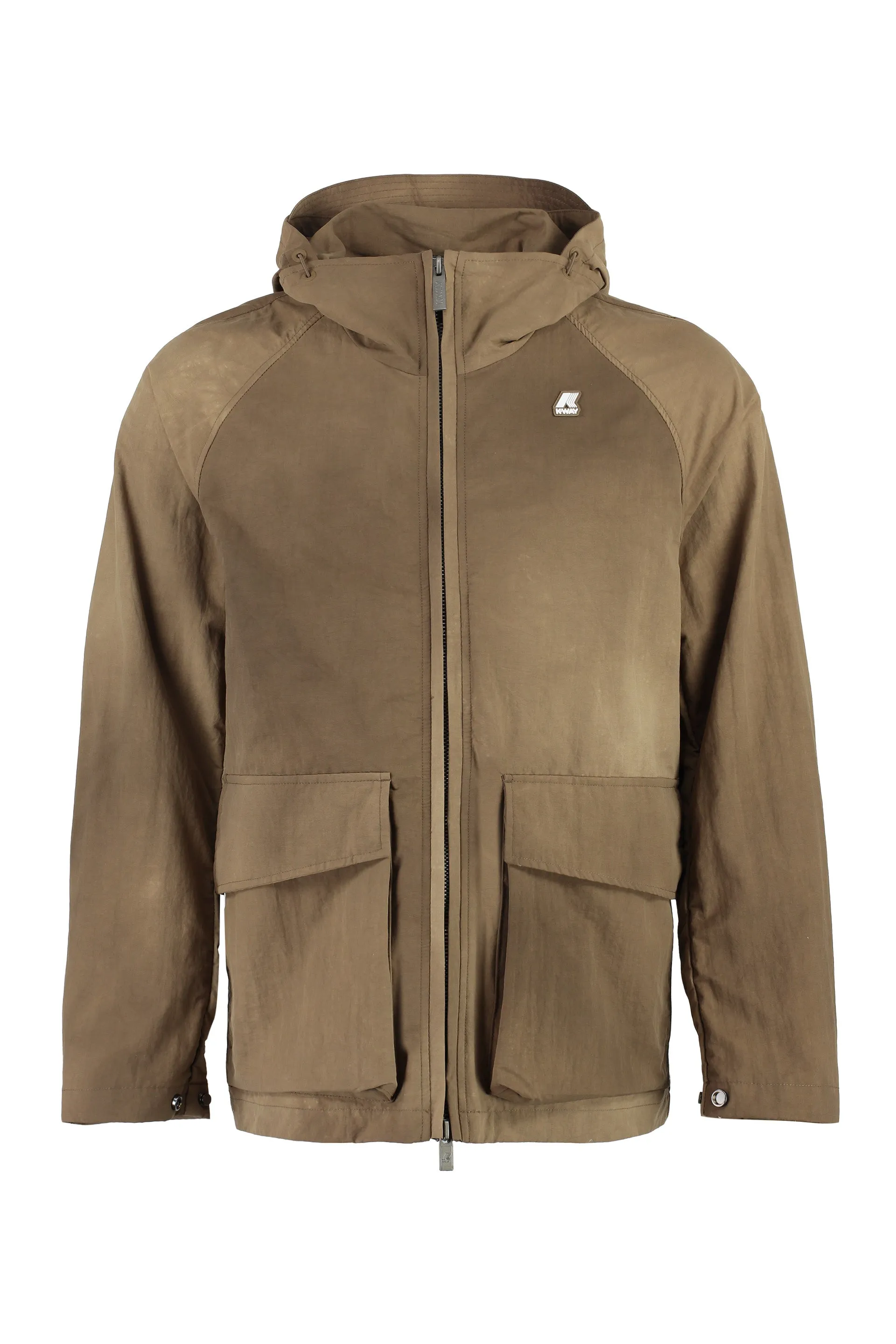 K-Way Parka Jadie Tie Dye in nylon