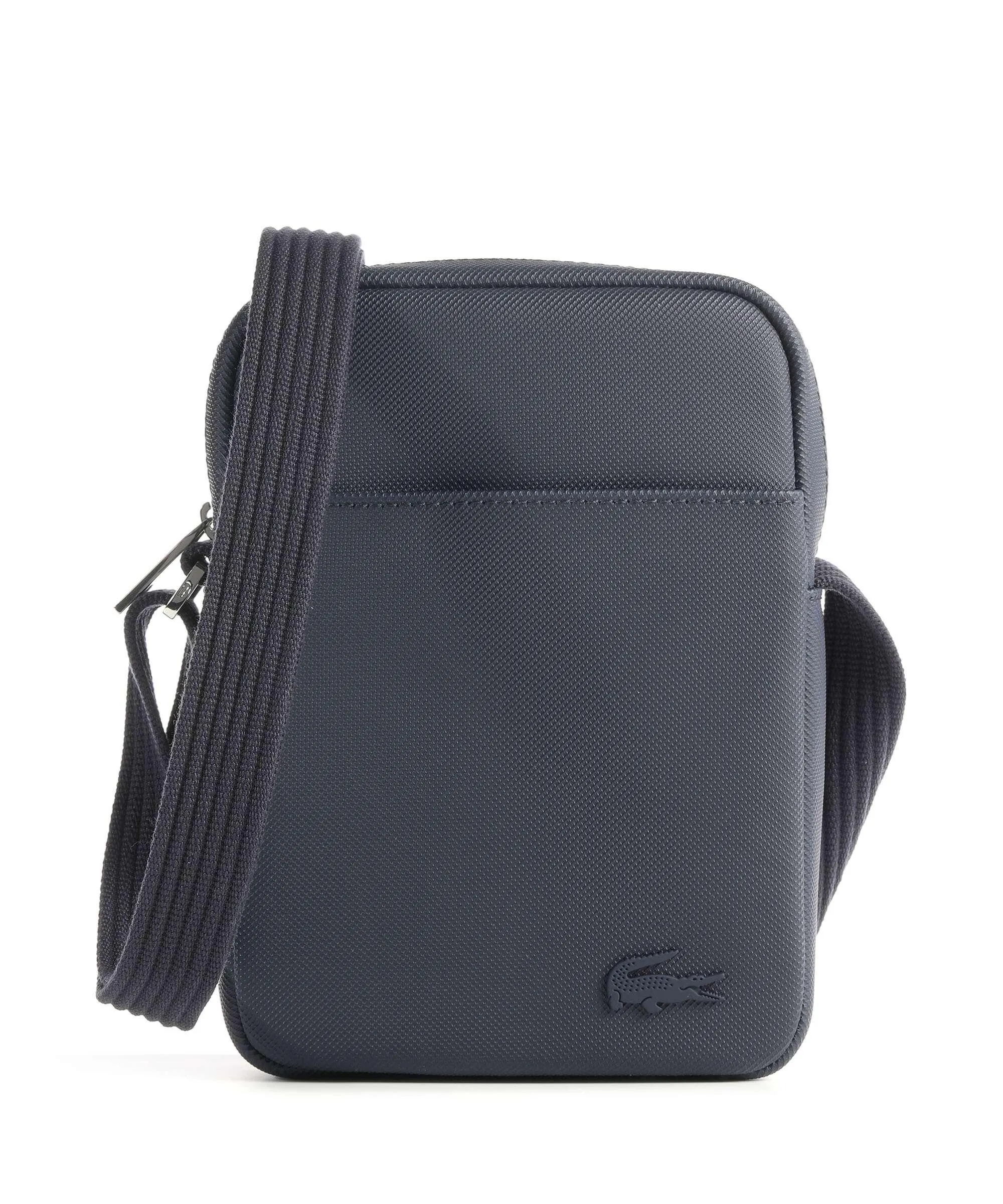  Lacoste Mens Classic Borsa a tracolla plastica blu scuro  