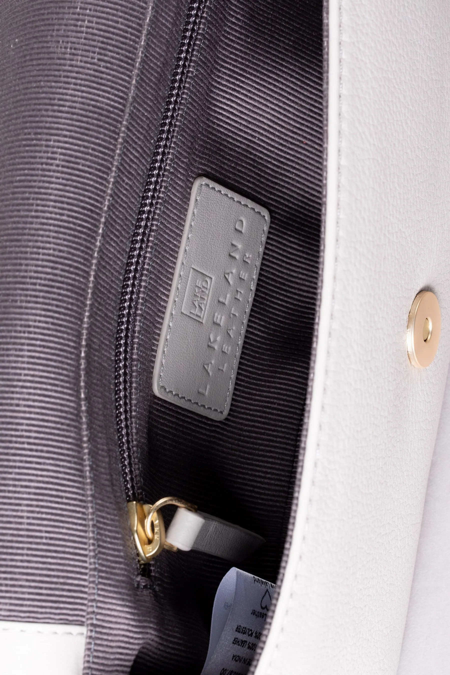 Lakeland Leather - Tarnbeck - Borsa a tracolla piccola in pelle con patella    