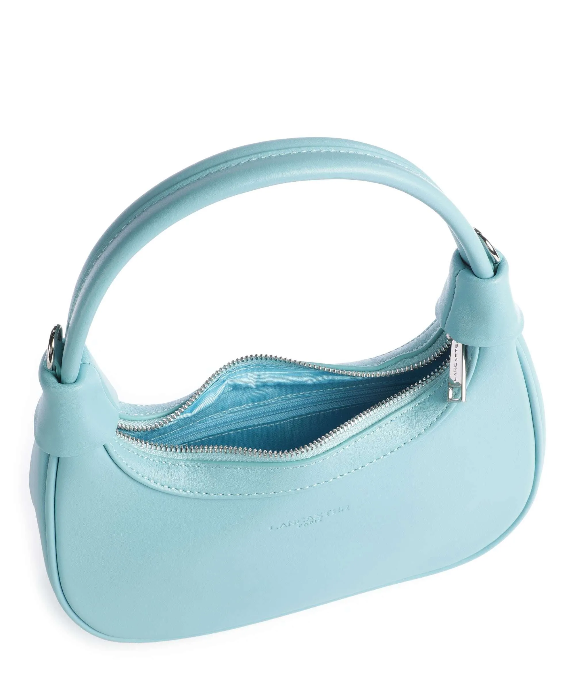  Lancaster Donna Aura Borsa a spalla morbida pelle bovina blu chiaro  