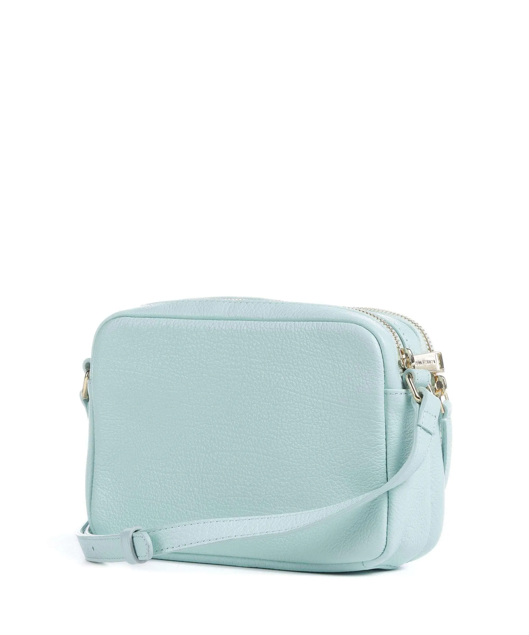  Lancaster Dune Borsa a tracolla pelle di vacchetta grana blu chiaro  