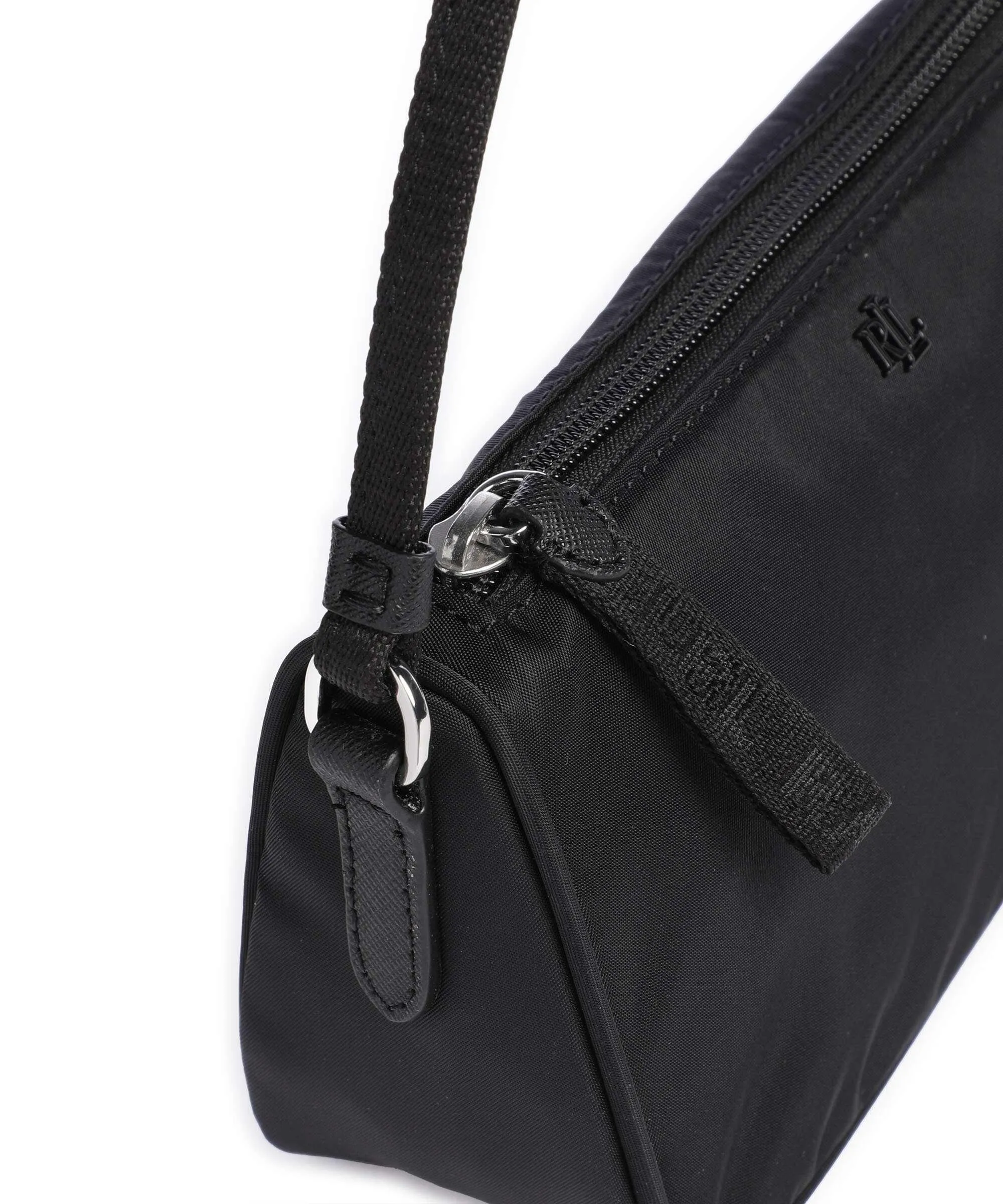  Lauren Ralph Lauren Nyln Large Borsa a mano poliestere nero  