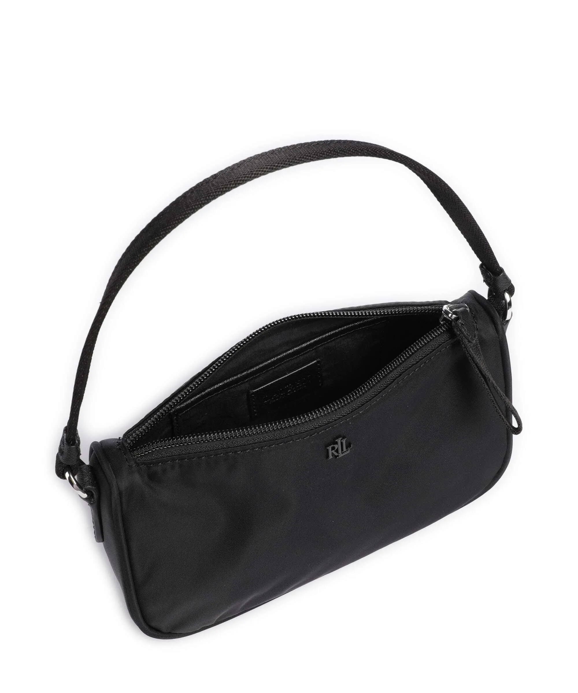  Lauren Ralph Lauren Nyln Large Borsa a mano poliestere nero  